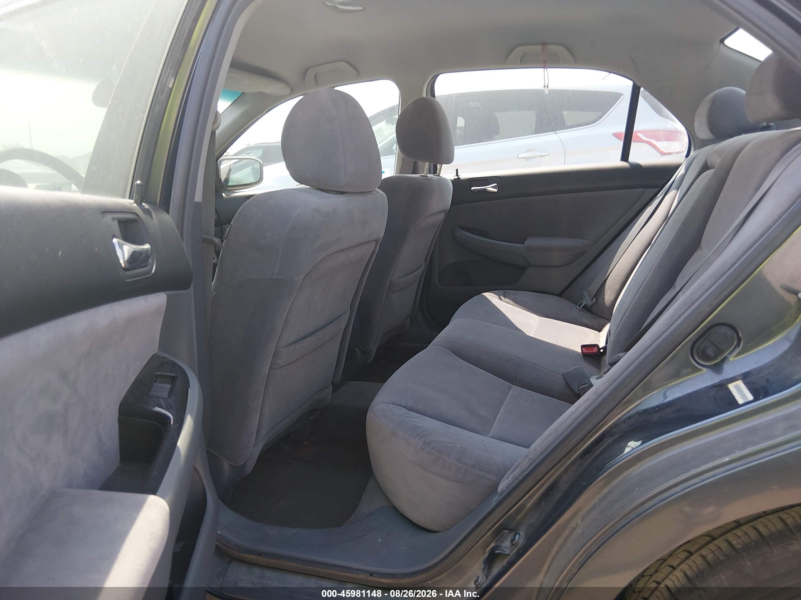 2007 Honda Accord 2.4 Se Gray vin: JHMCM56397C005981