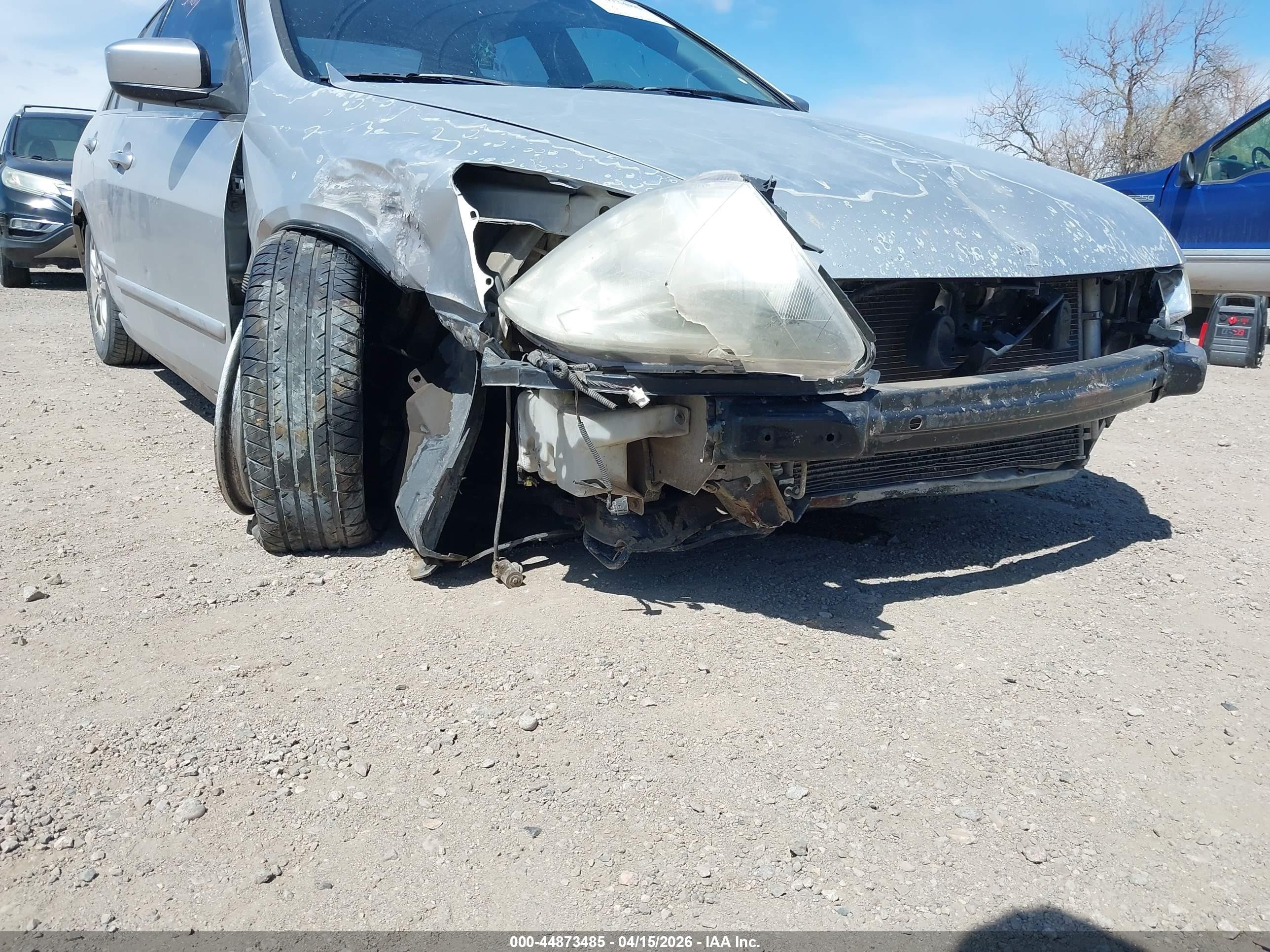 2007 Honda Accord 2.4 Se Silver vin: JHMCM56397C009979