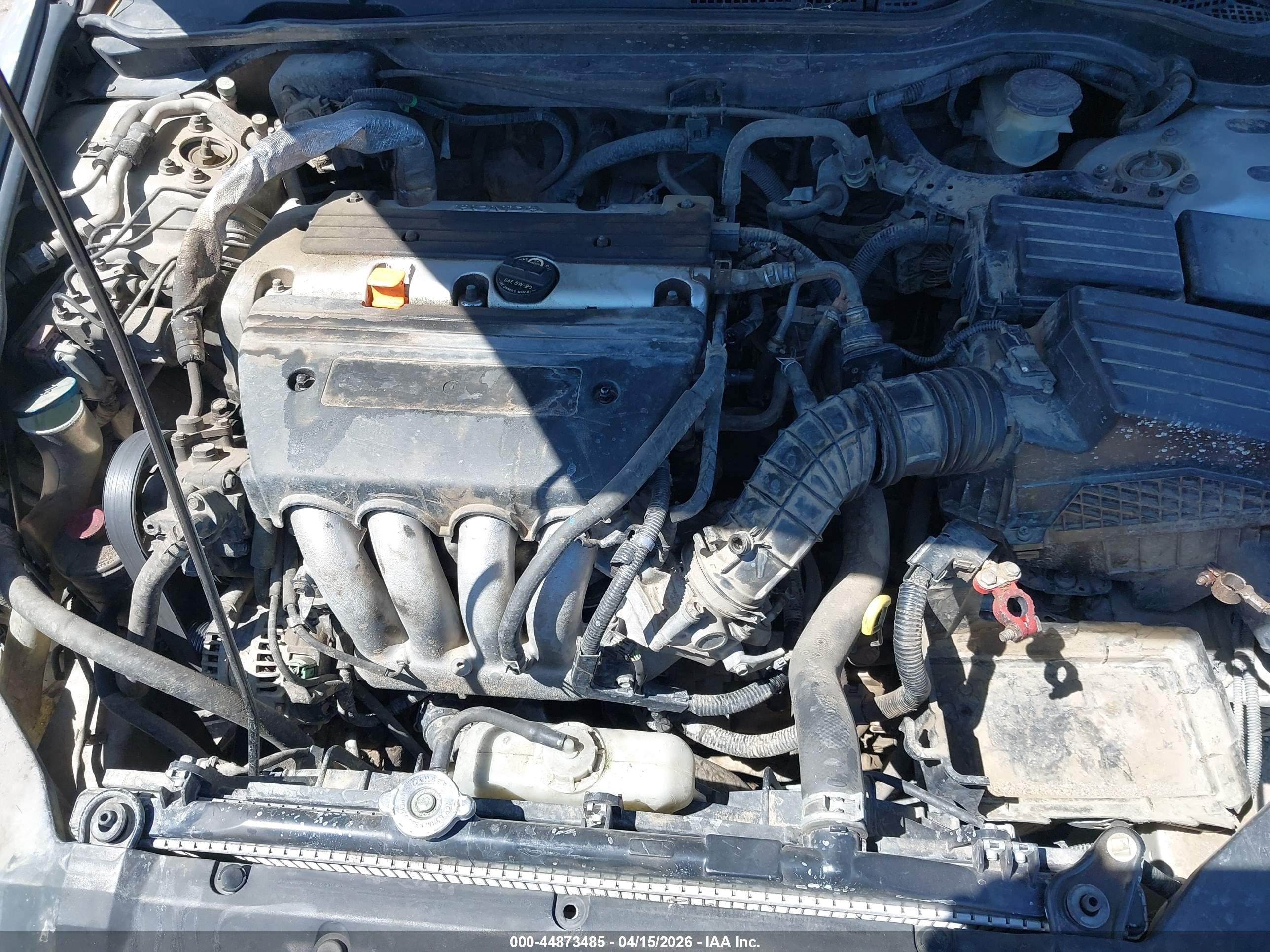 2007 Honda Accord 2.4 Se Silver vin: JHMCM56397C009979