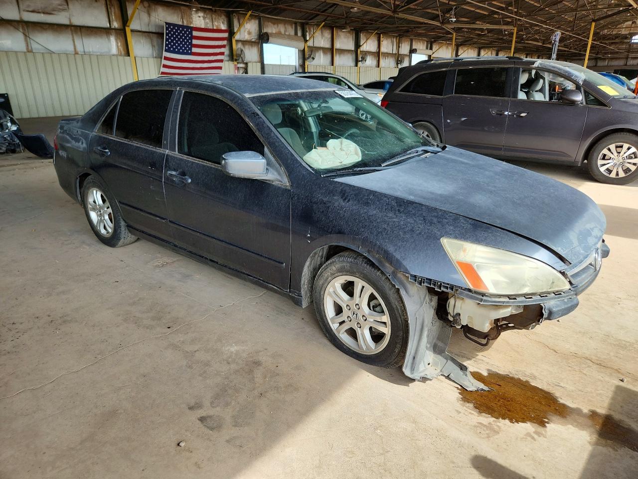 2007 Honda Accord Se Gray vin: JHMCM56397C010193