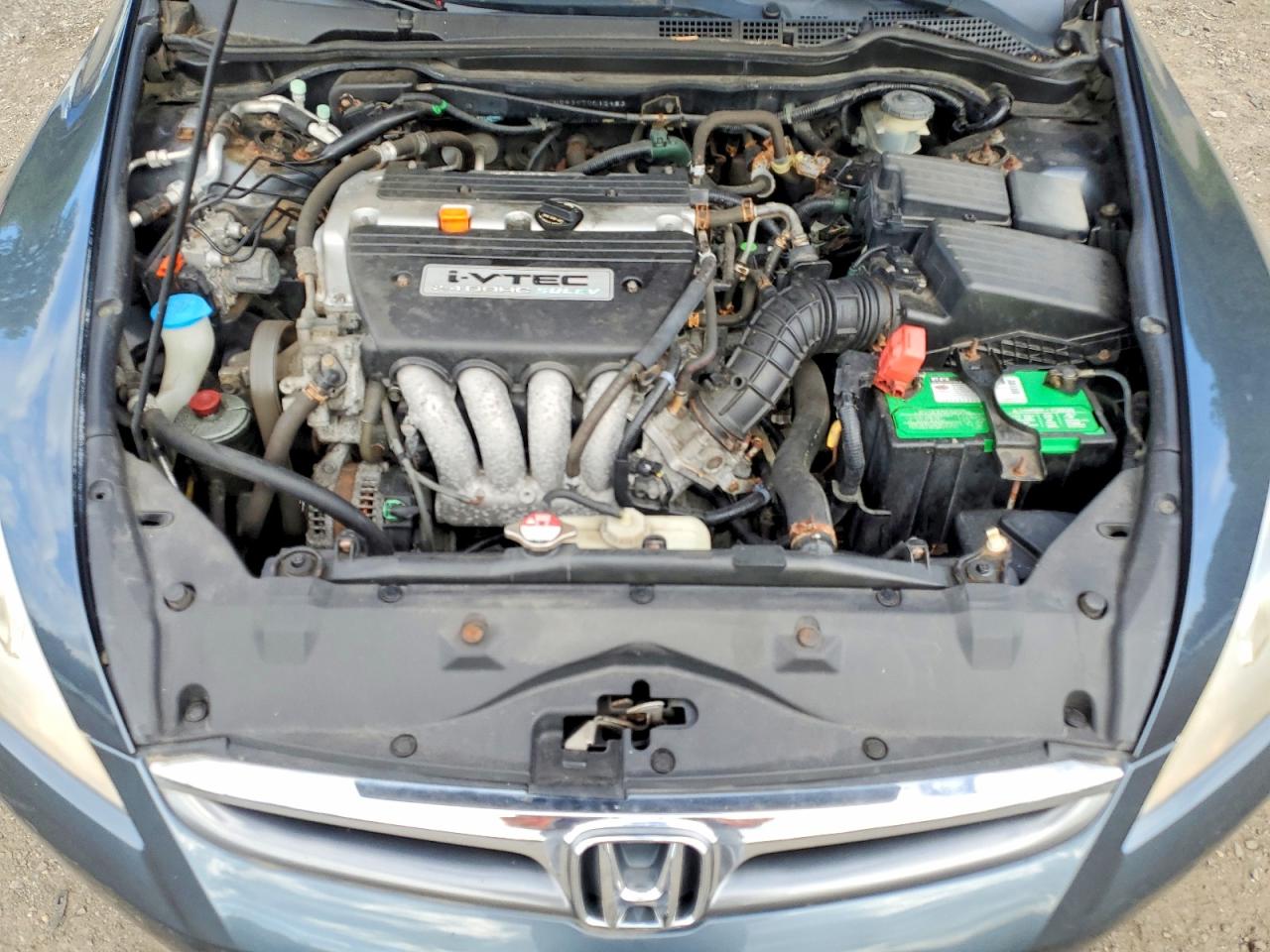 2007 Honda Accord Se Gray vin: JHMCM56397C012963