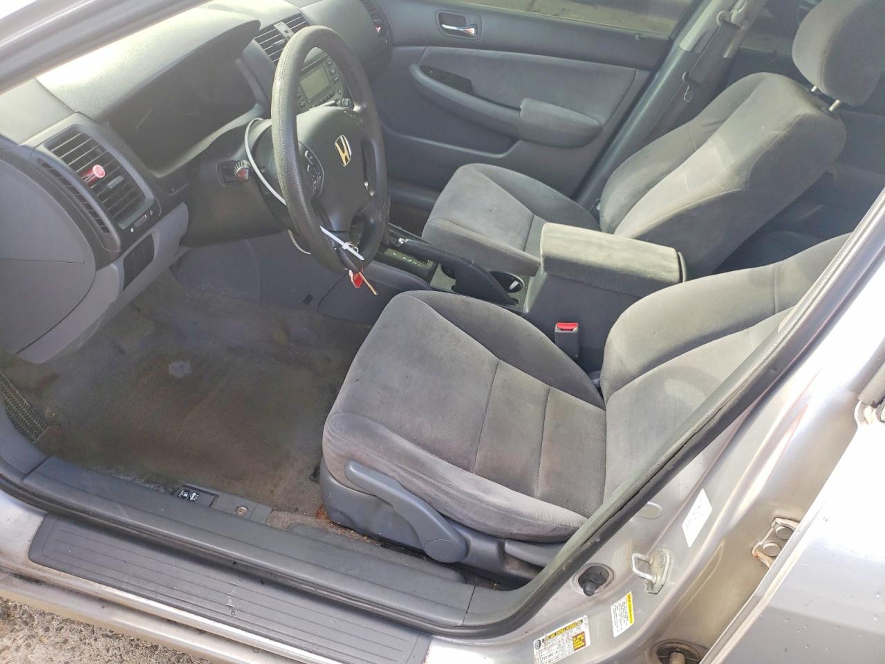 2007 Honda Accord Se Silver vin: JHMCM56397C013675