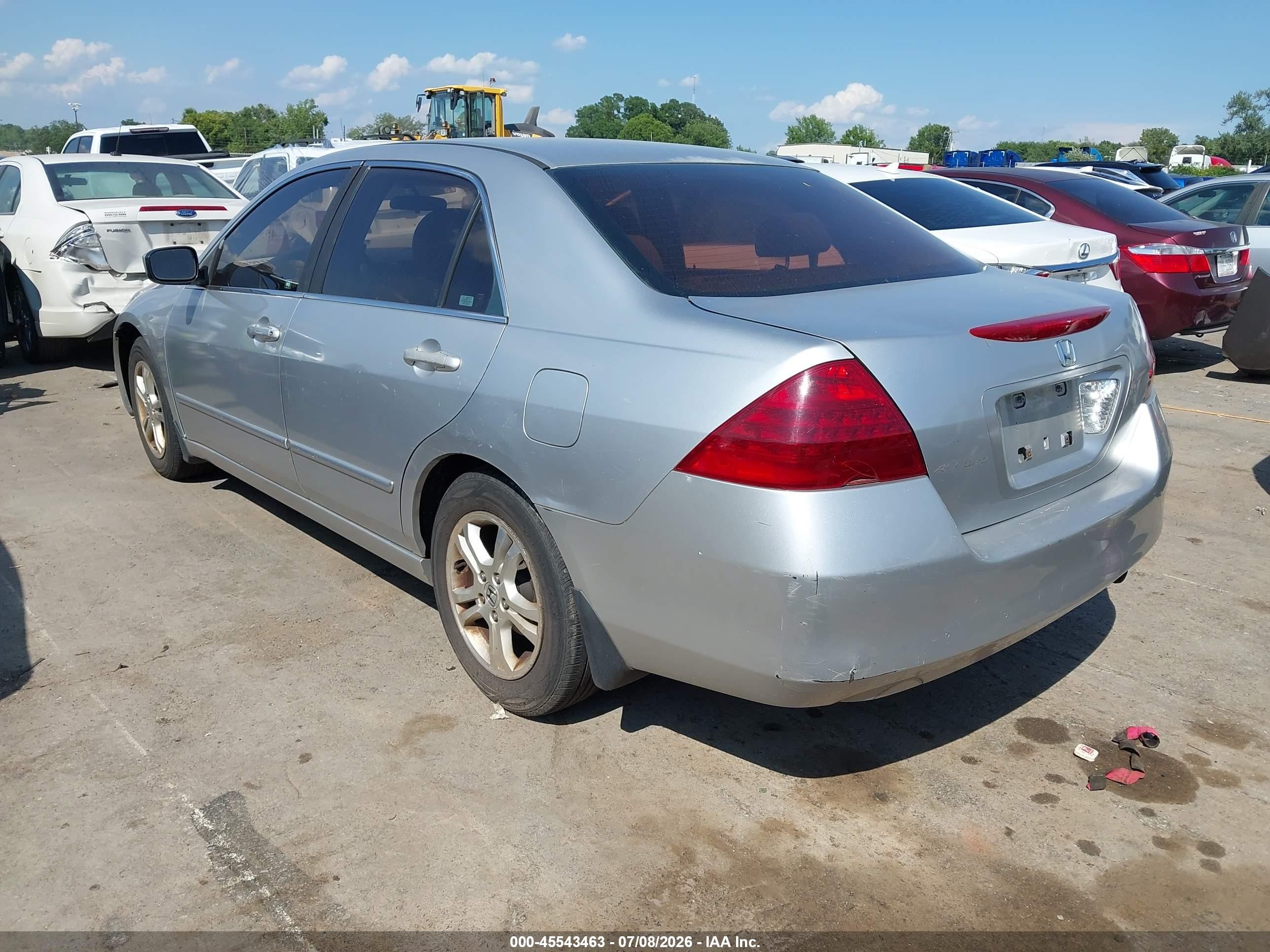 2007 Honda Accord 2.4 Se Серебряный vin: JHMCM56397C020318