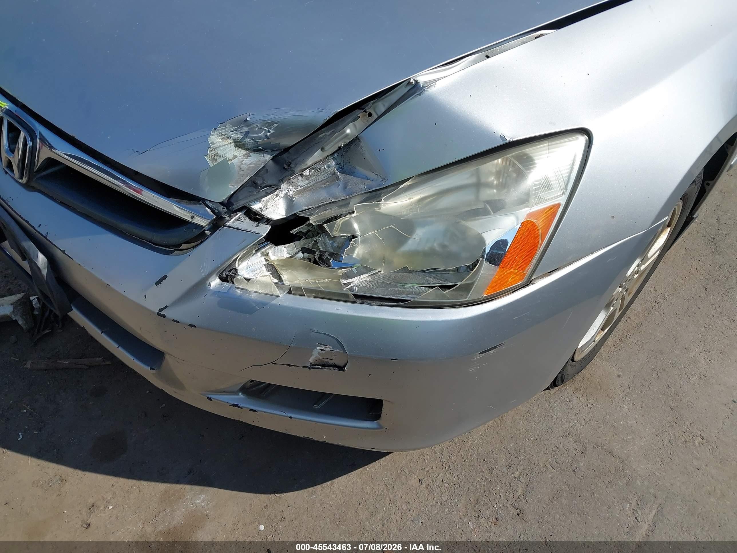 2007 Honda Accord 2.4 Se Серебряный vin: JHMCM56397C020318