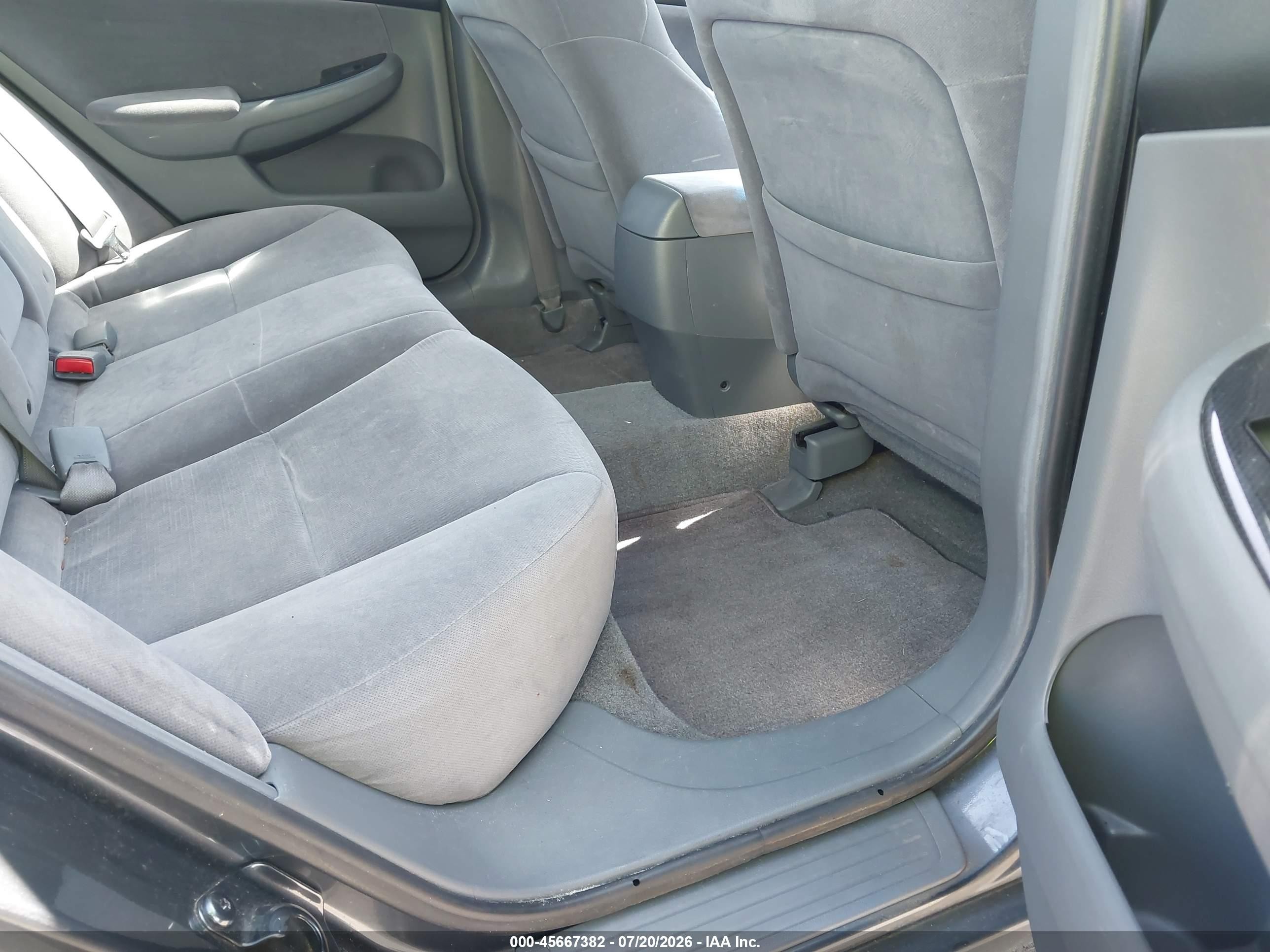 2007 Honda Accord 2.4 Se Серый vin: JHMCM56397C021100