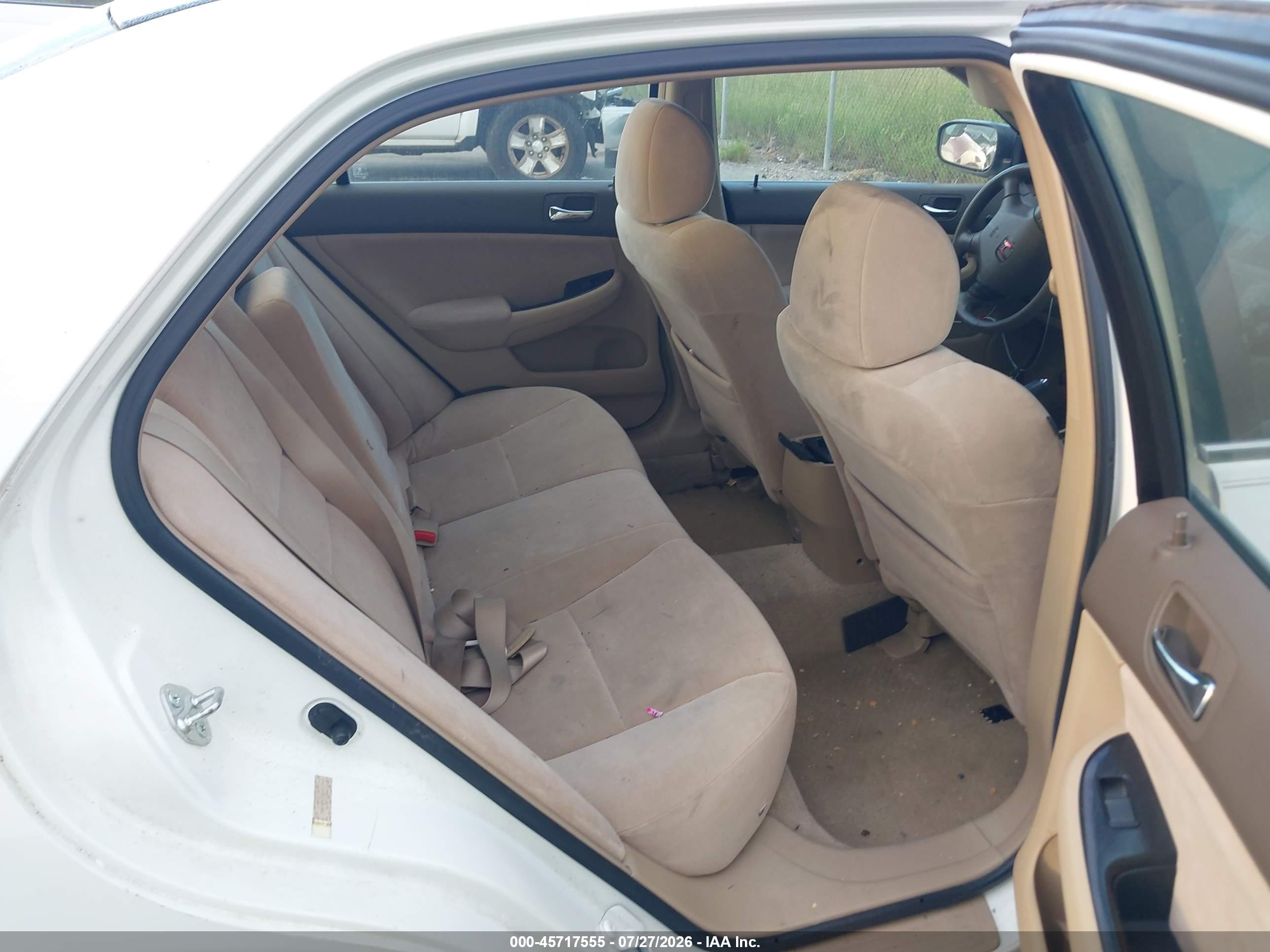 2007 Honda Accord 2.4 Se White vin: JHMCM56397C022084