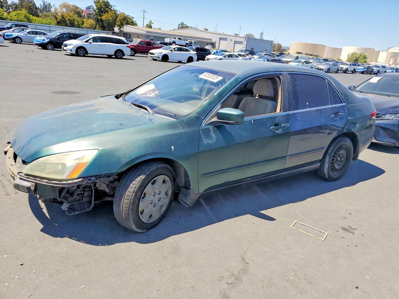 2003 Honda Accord Lx Зеленый vin: JHMCM563X3C037946