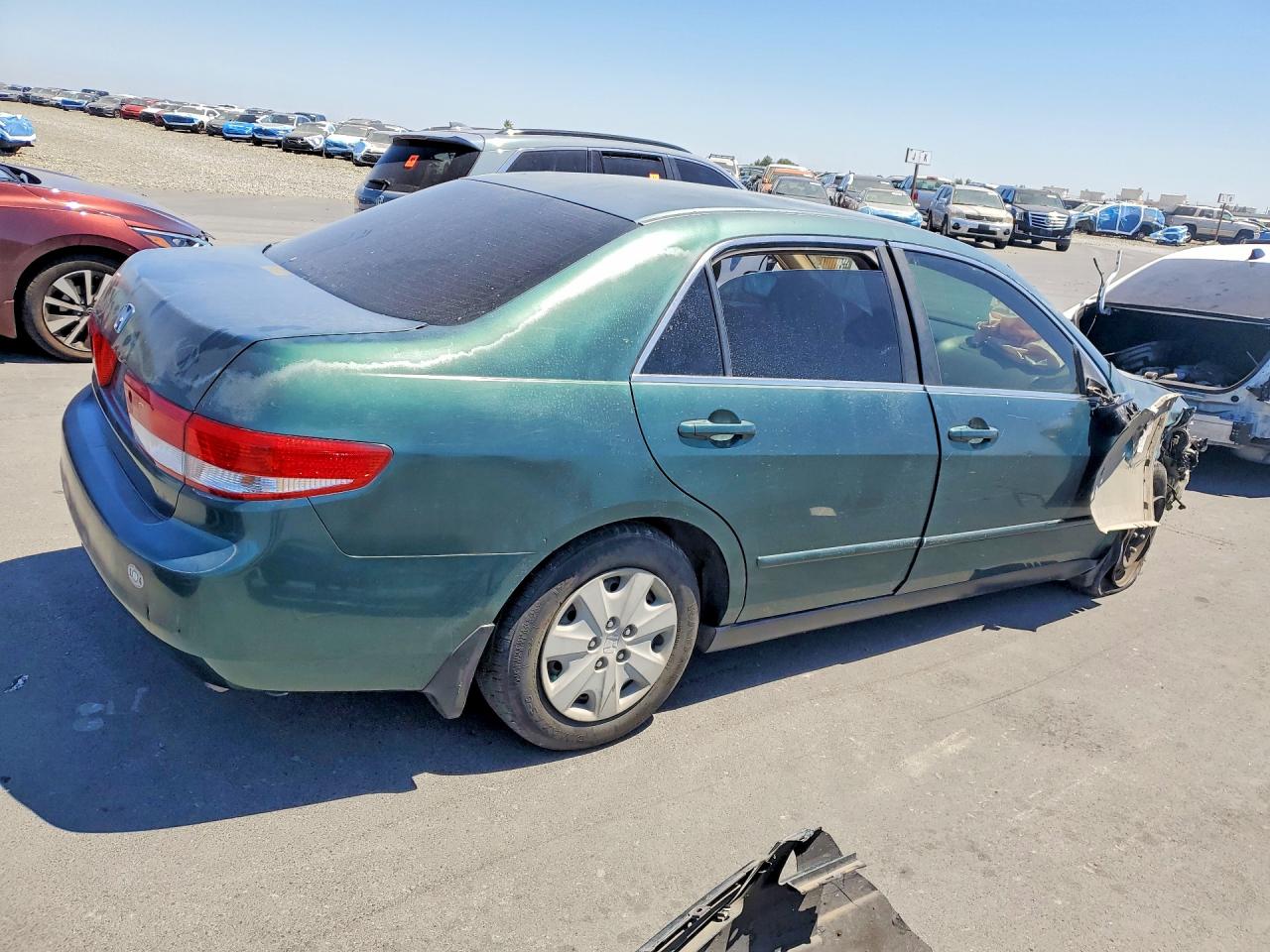 2003 Honda Accord Lx Зеленый vin: JHMCM563X3C037946