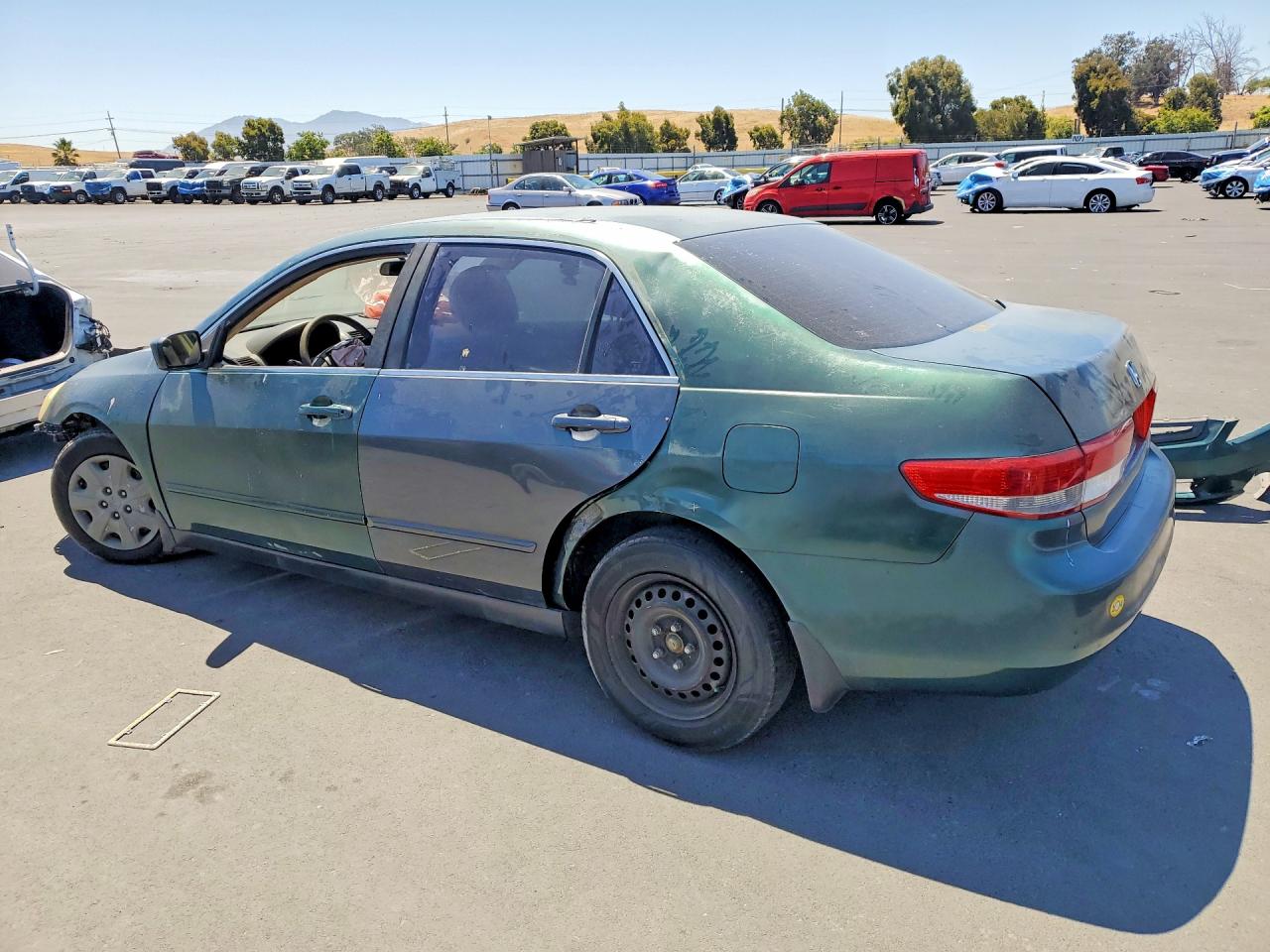 2003 Honda Accord Lx Зеленый vin: JHMCM563X3C037946