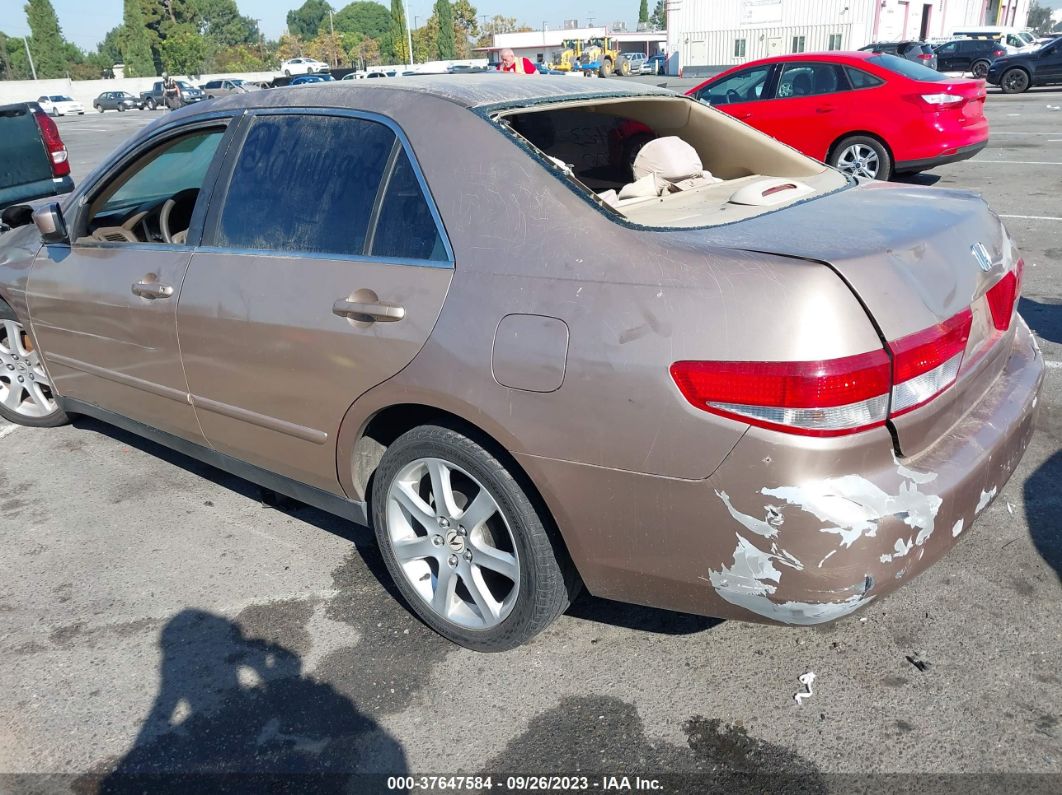 2003 Honda Accord 2.4 Lx Gold vin: JHMCM563X3C046470