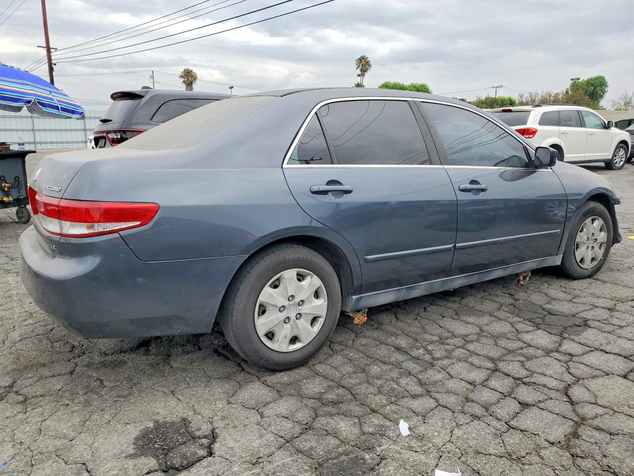 2003 Honda Accord Lx Gray vin: JHMCM563X3C067688