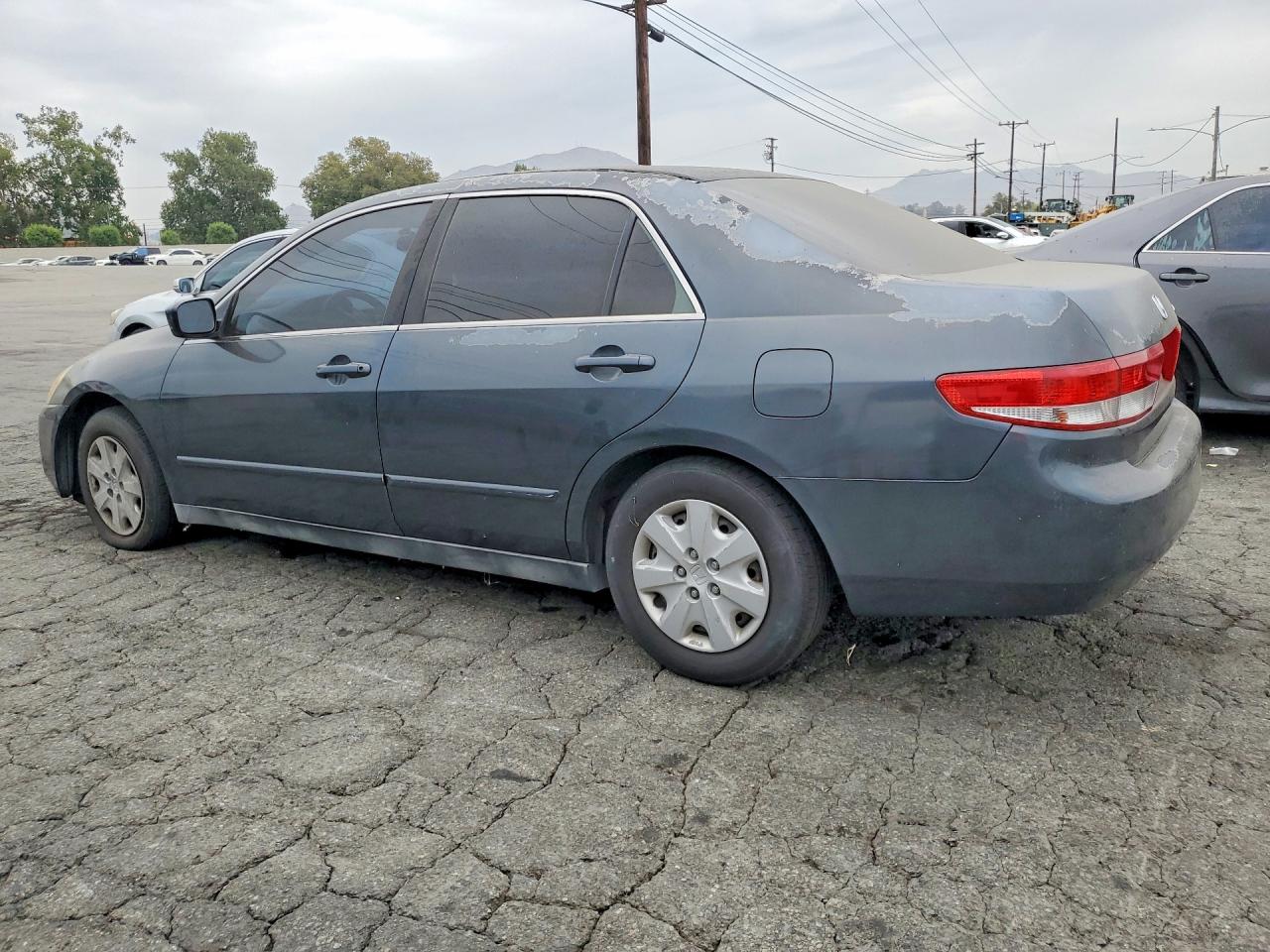 2003 Honda Accord Lx Gray vin: JHMCM563X3C067688
