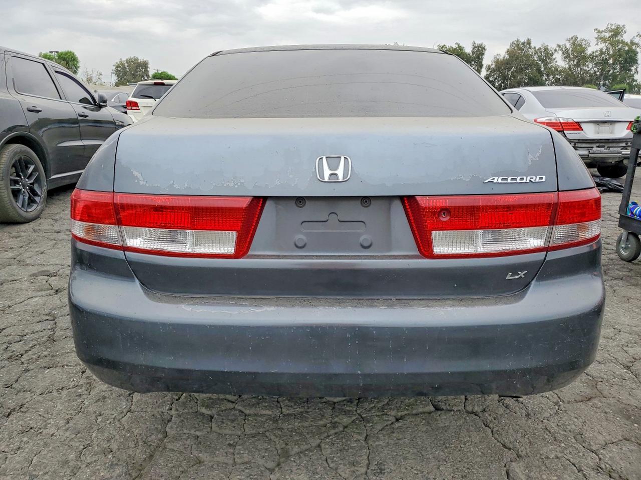 2003 Honda Accord Lx Gray vin: JHMCM563X3C067688