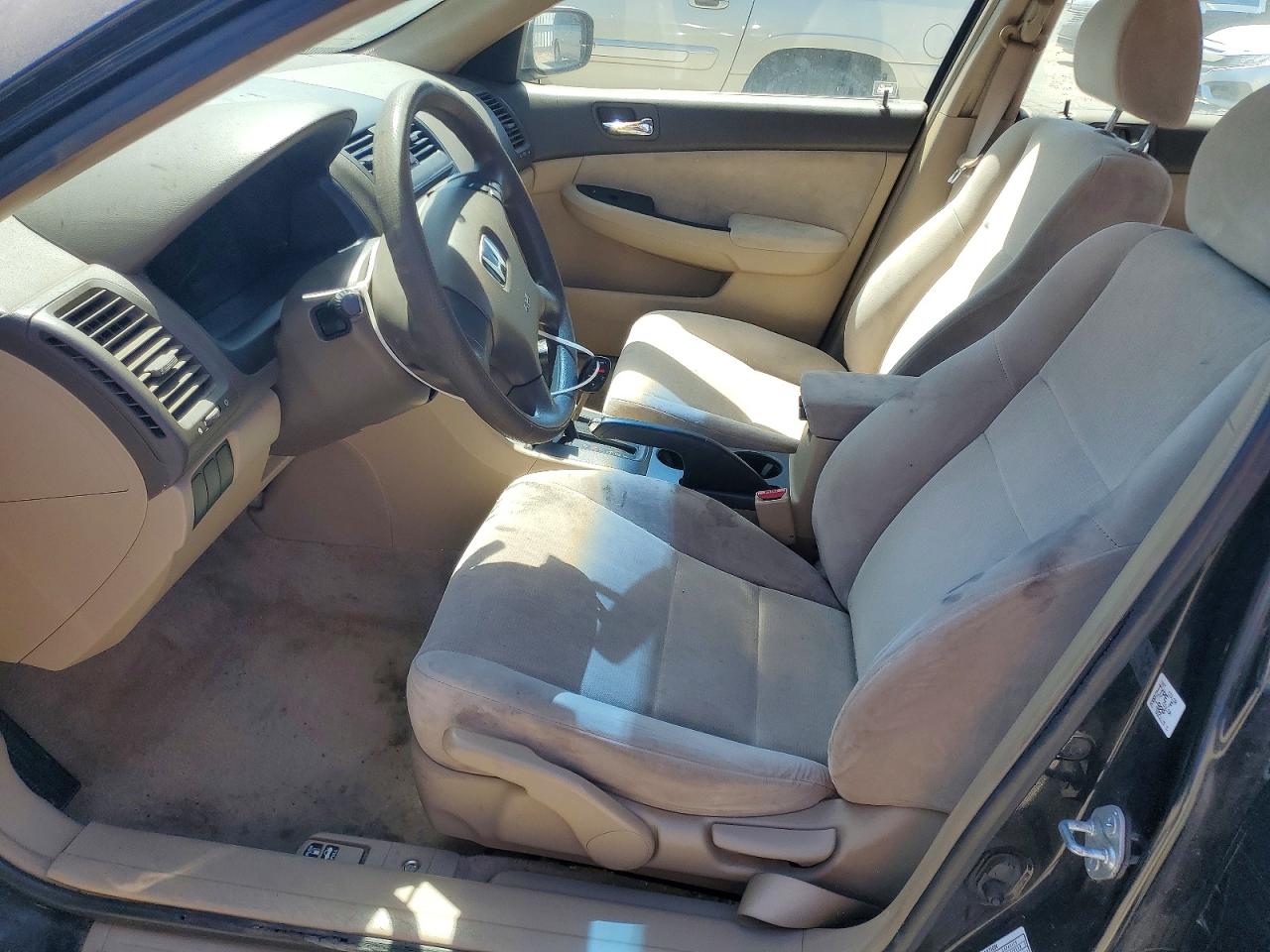 2003 Honda Accord Lx Black vin: JHMCM563X3C069330