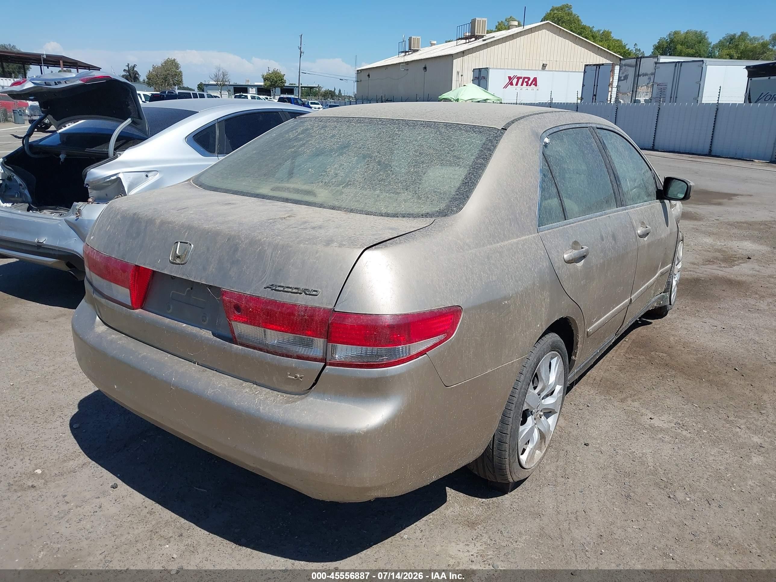 2004 Honda Accord 2.4 Lx Gold vin: JHMCM563X4C022865