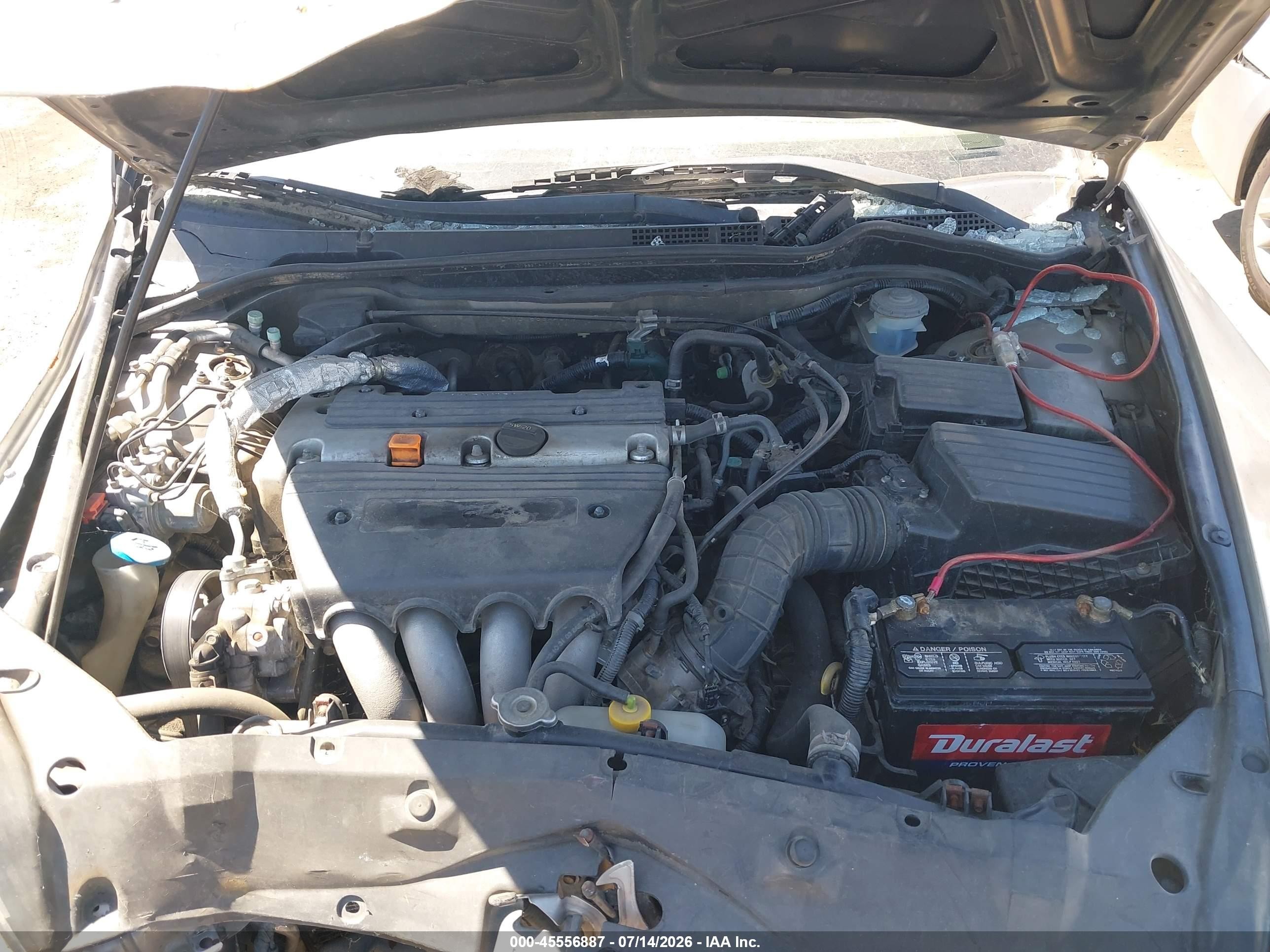 2004 Honda Accord 2.4 Lx Gold vin: JHMCM563X4C022865