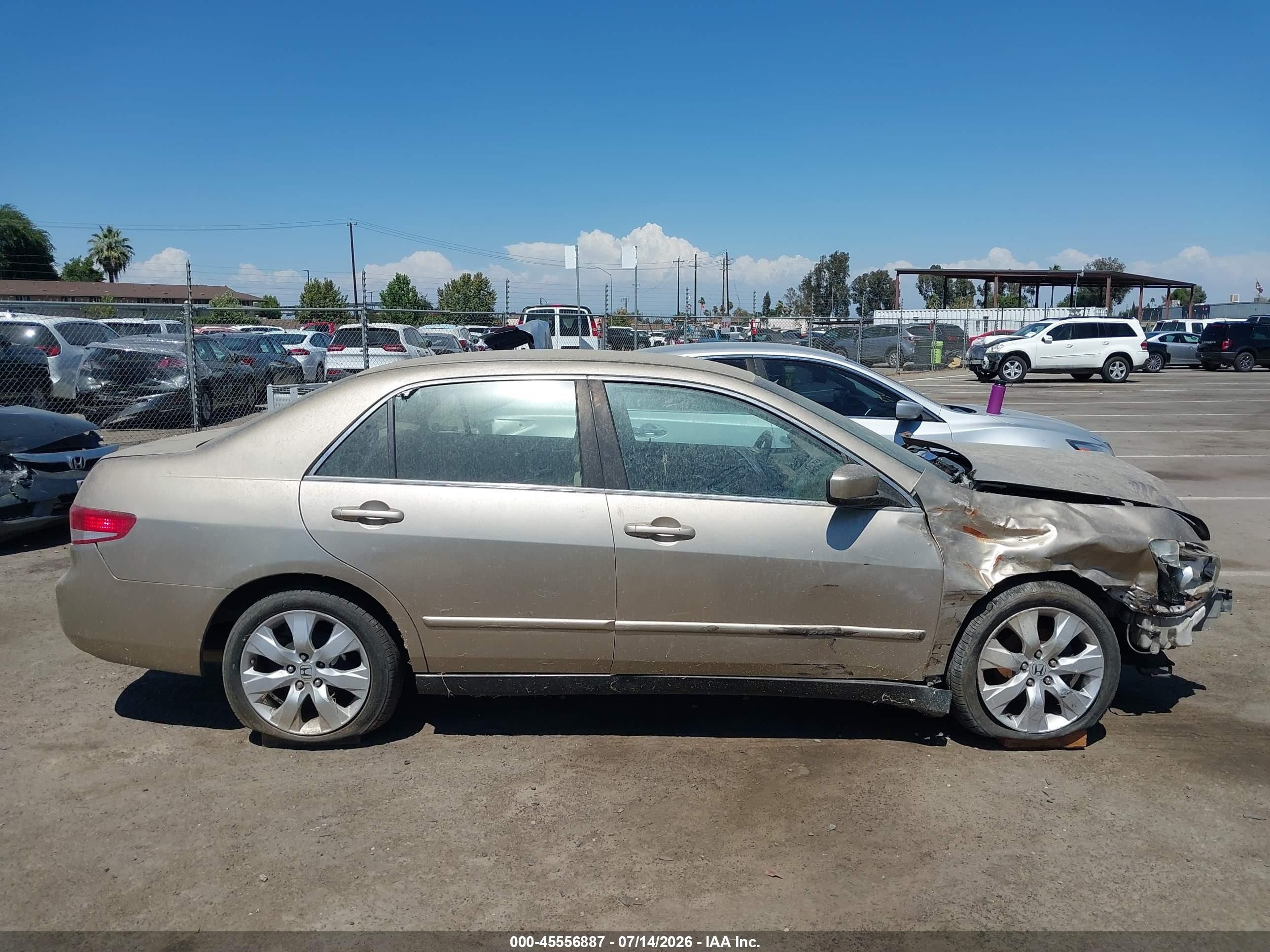 2004 Honda Accord 2.4 Lx Gold vin: JHMCM563X4C022865