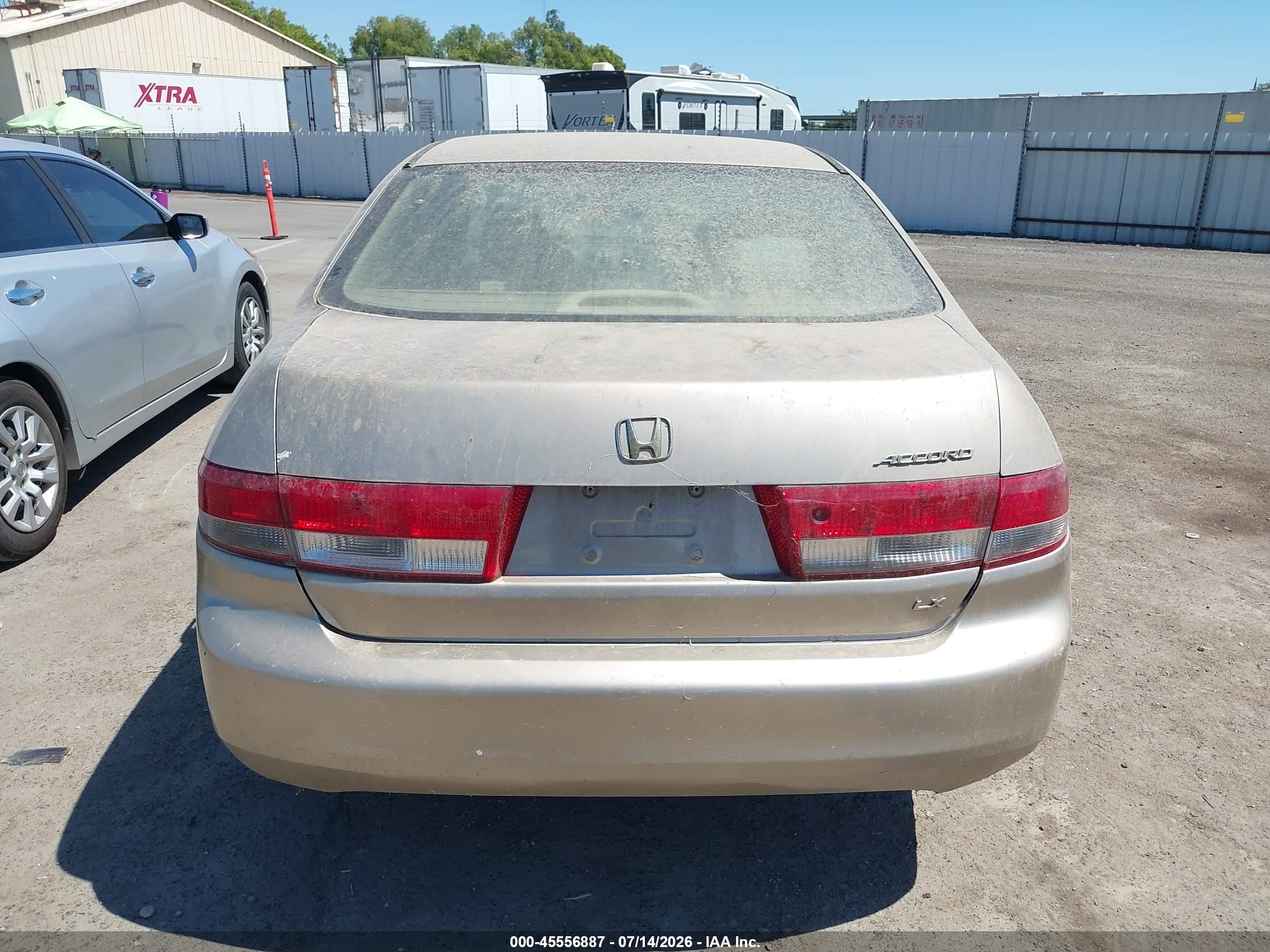 2004 Honda Accord 2.4 Lx Gold vin: JHMCM563X4C022865