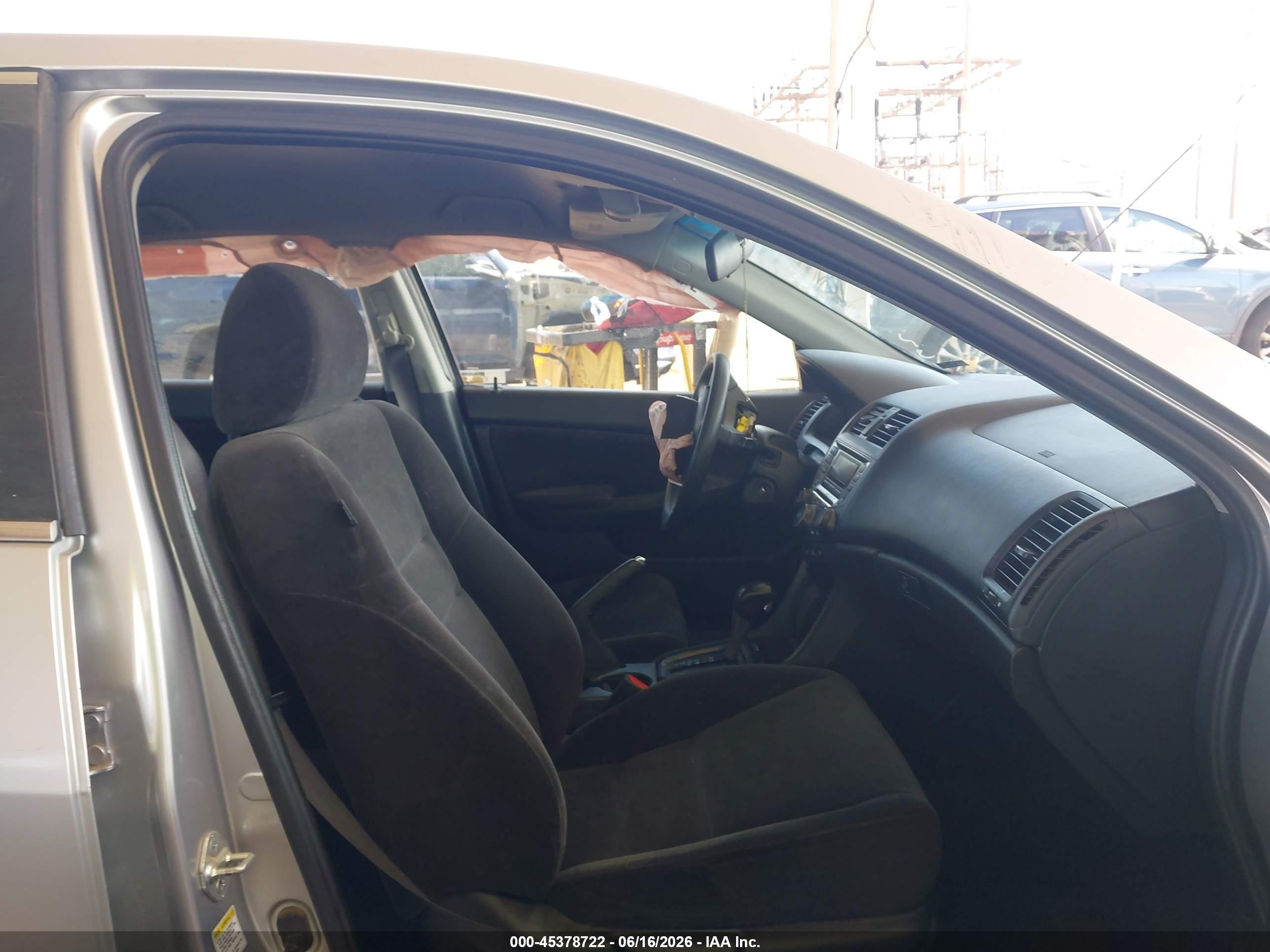 2007 Honda Accord 2.4 Se Silver vin: JHMCM563X7C003303