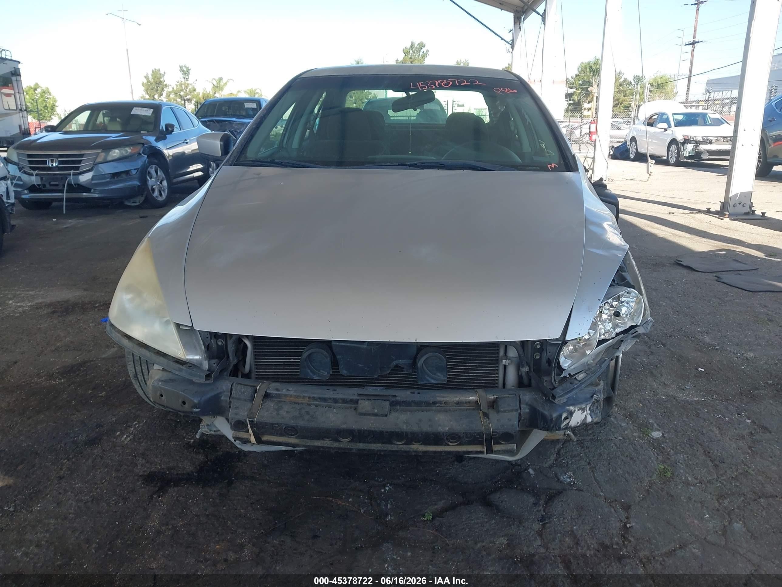 2007 Honda Accord 2.4 Se Silver vin: JHMCM563X7C003303