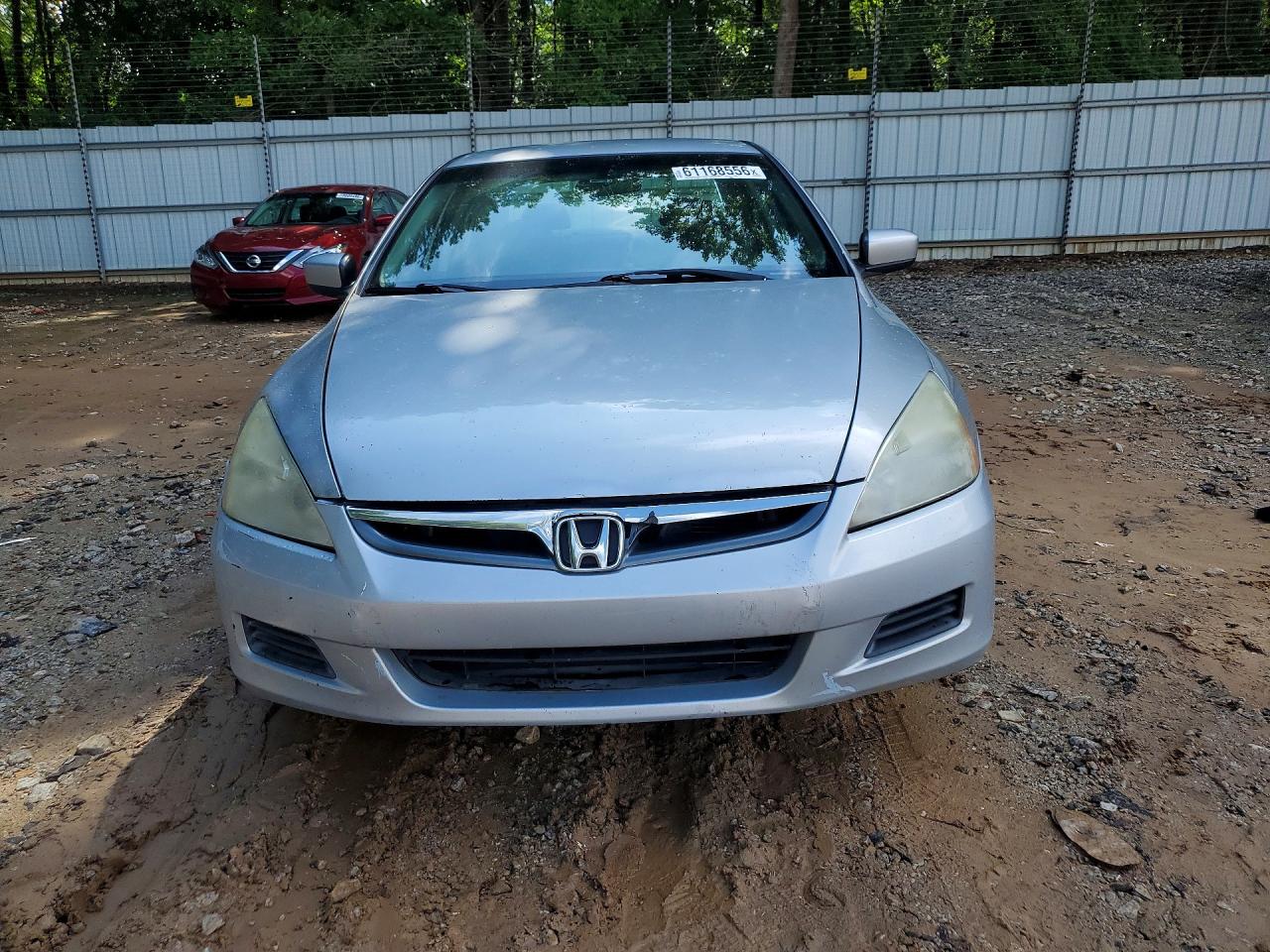 2007 Honda Accord Se Silver vin: JHMCM563X7C014494