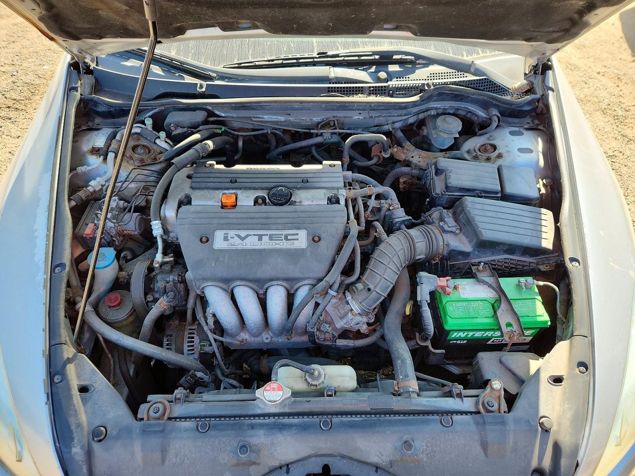 2007 Honda Accord Se Silver vin: JHMCM563X7C019159