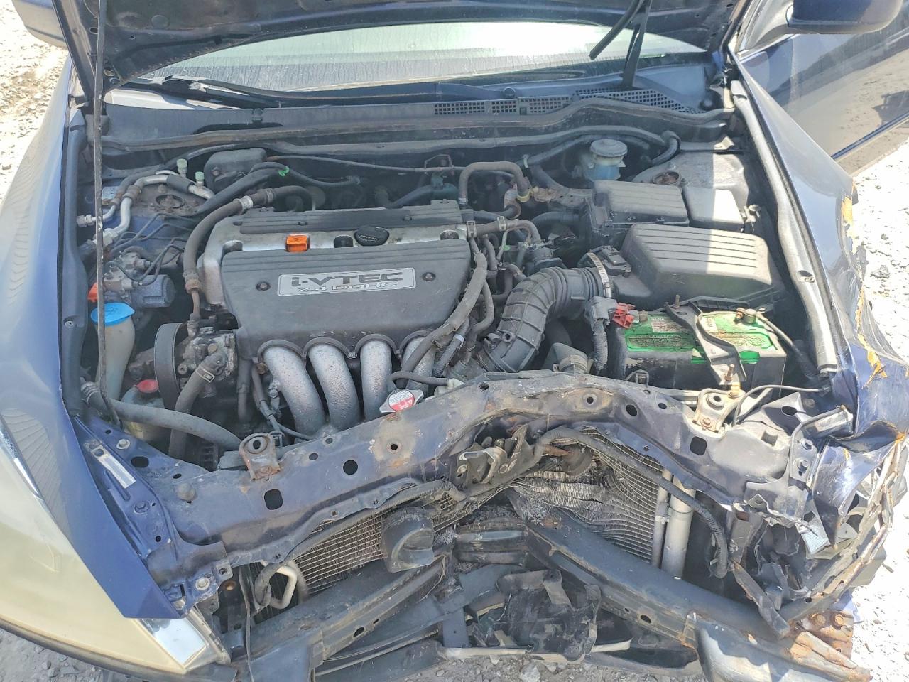 2006 Honda Accord Lx Blue vin: JHMCM56406C004399