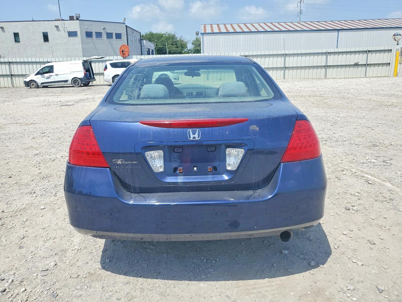 2006 Honda Accord Lx Blue vin: JHMCM56406C004399