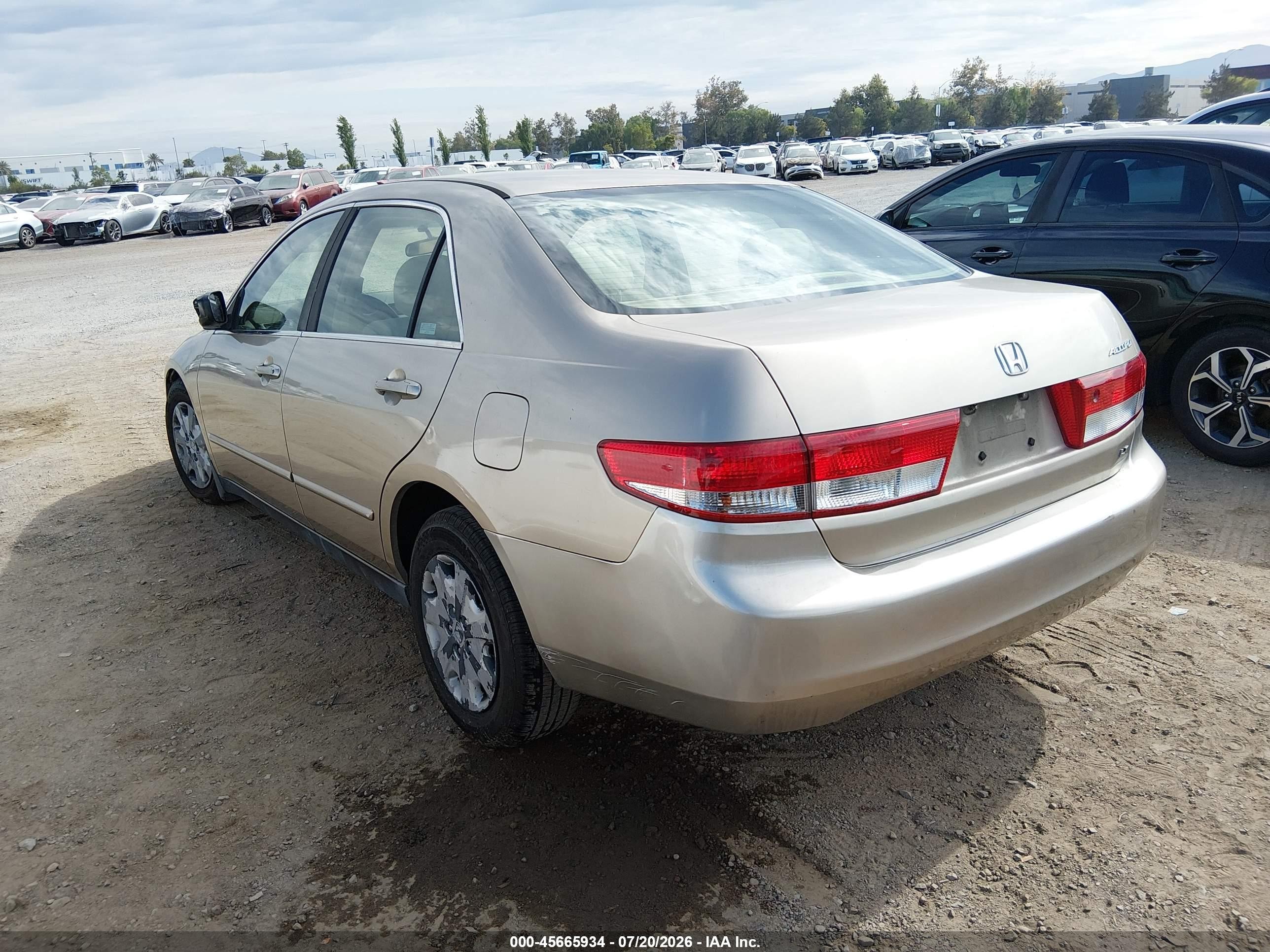 2004 Honda Accord 2.4 Lx Brown vin: JHMCM56414C039241
