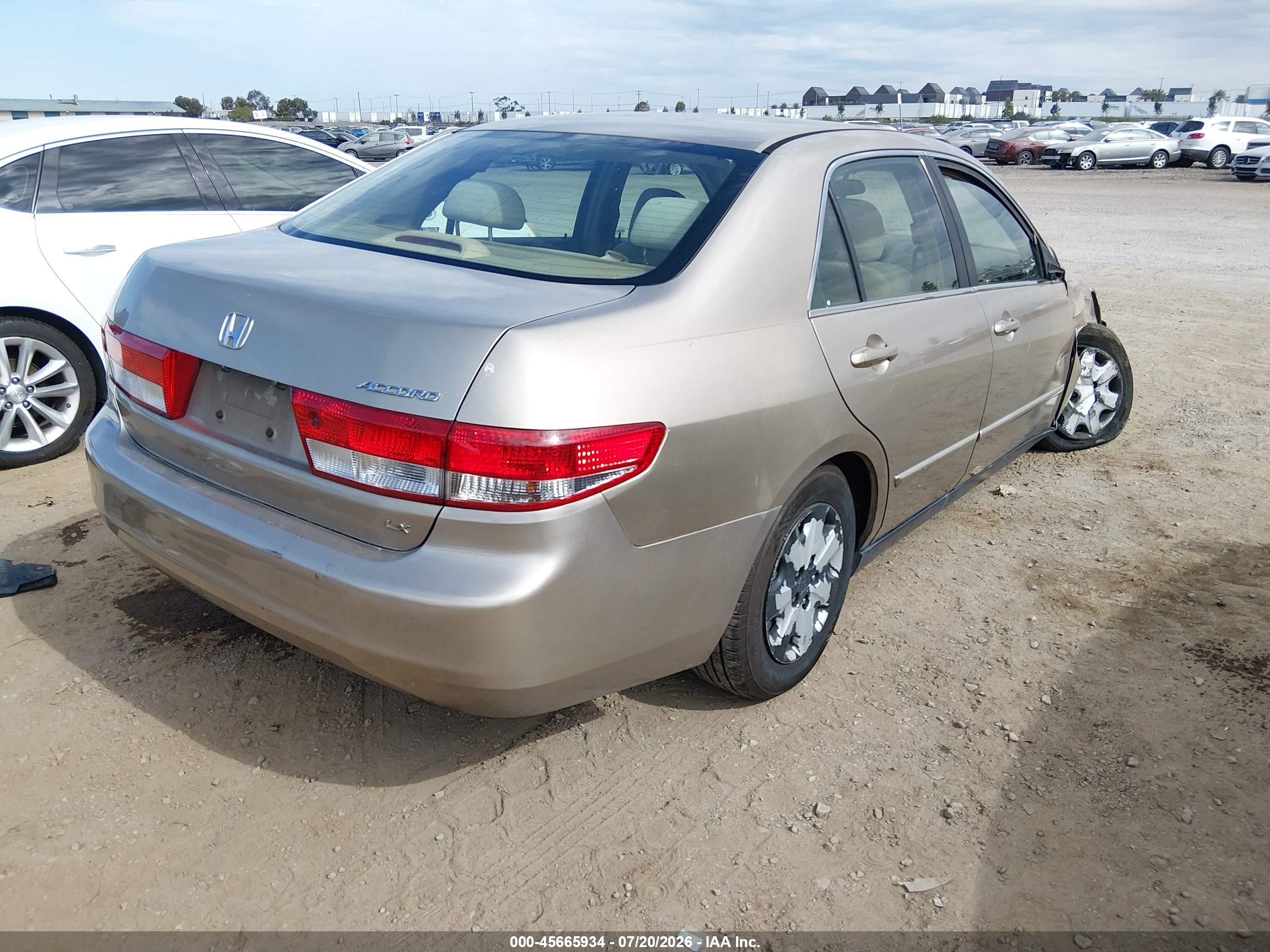 2004 Honda Accord 2.4 Lx Brown vin: JHMCM56414C039241