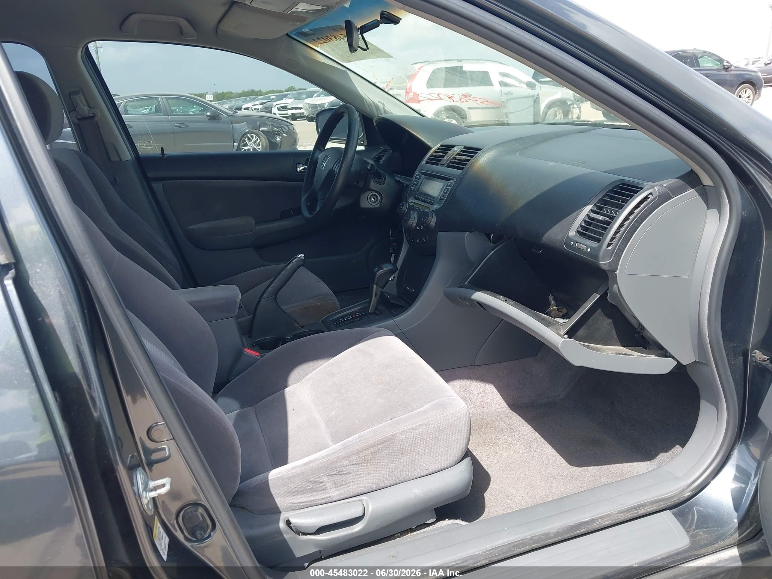 2006 Honda Accord 2.4 Lx Blue vin: JHMCM56416C002578