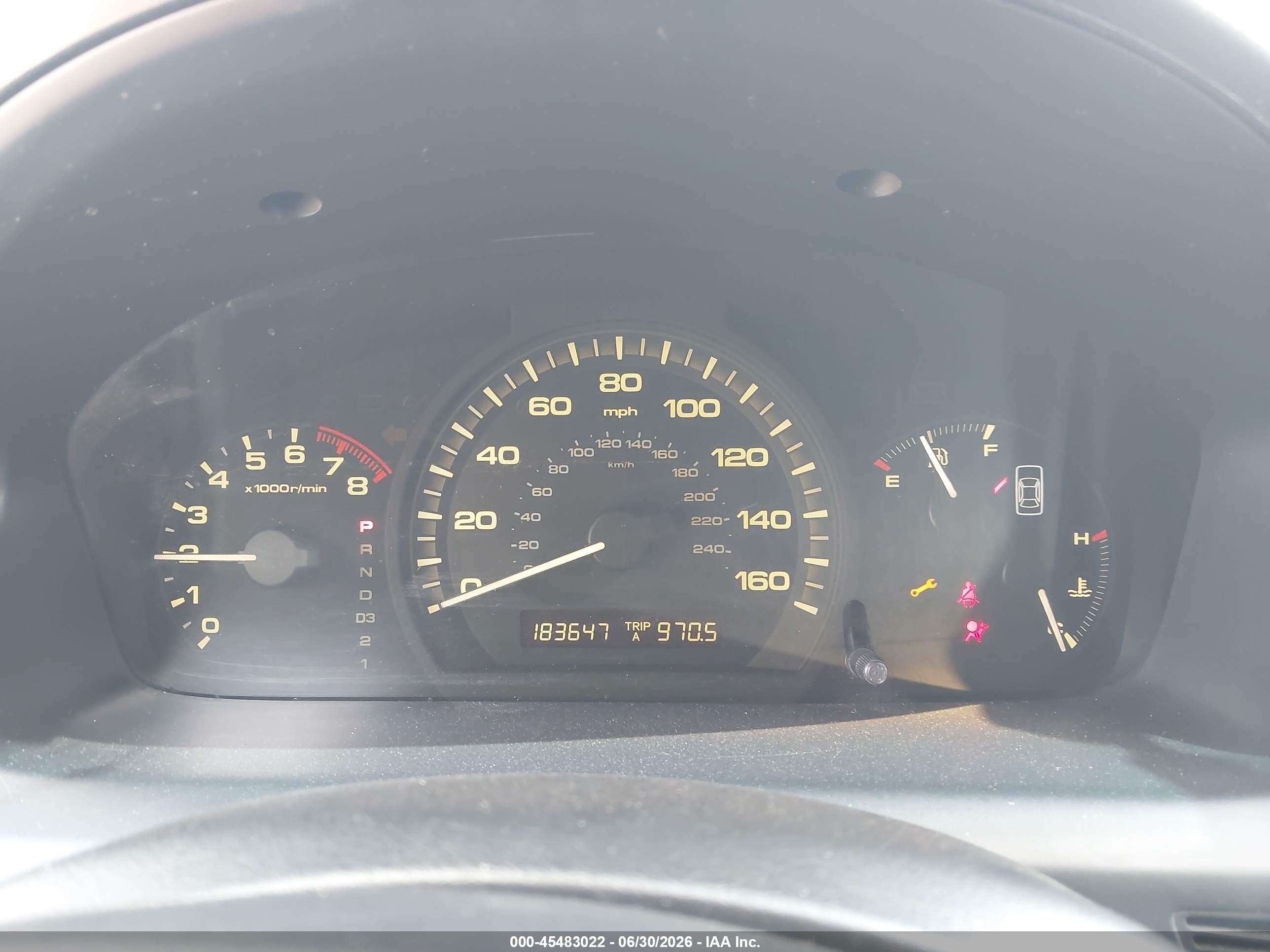 2006 Honda Accord 2.4 Lx Blue vin: JHMCM56416C002578