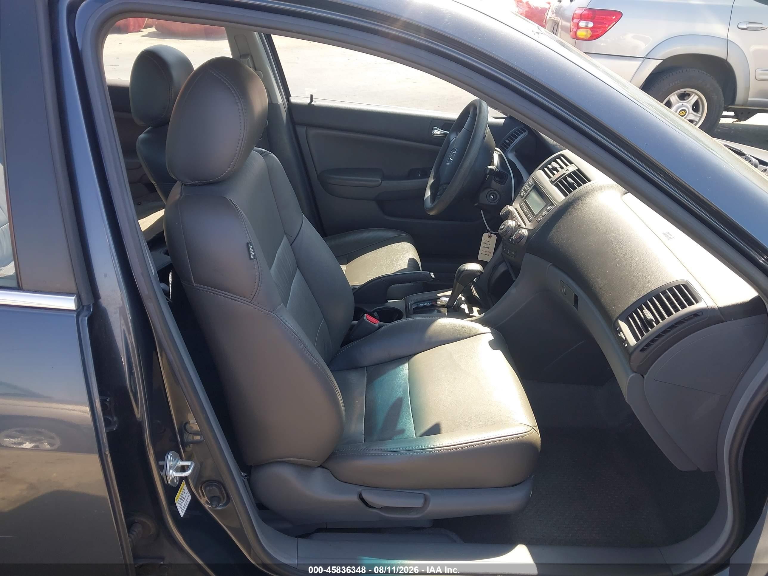 2006 Honda Accord 2.4 Lx Gray vin: JHMCM56416C006727