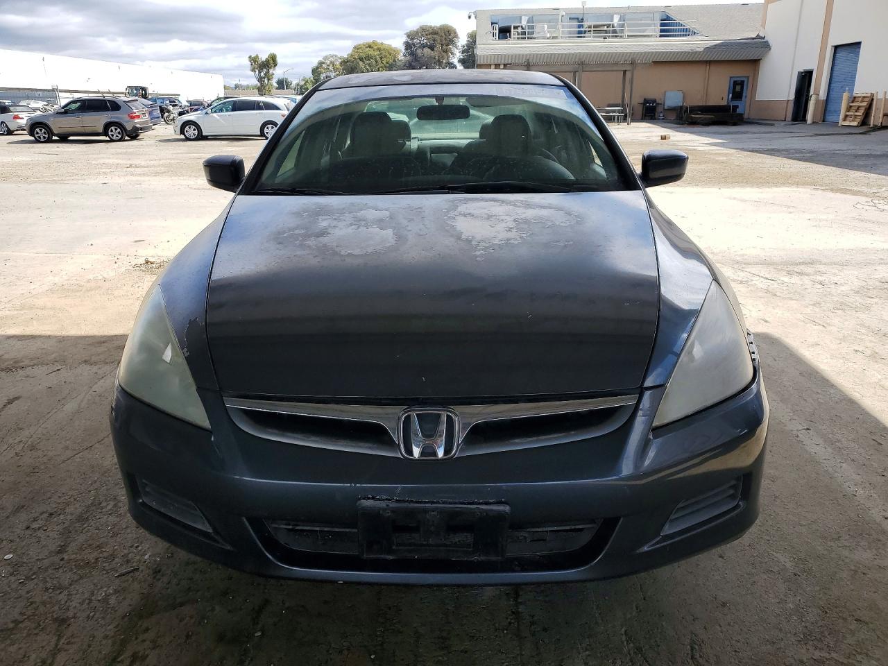 2007 Honda Accord Lx Gray vin: JHMCM56417C023562