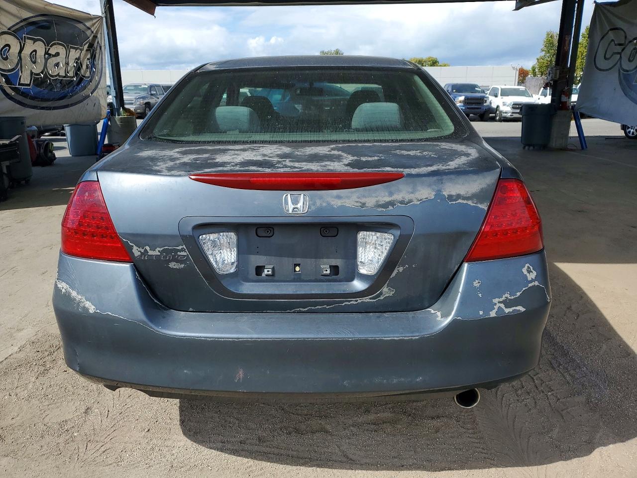 2007 Honda Accord Lx Gray vin: JHMCM56417C023562