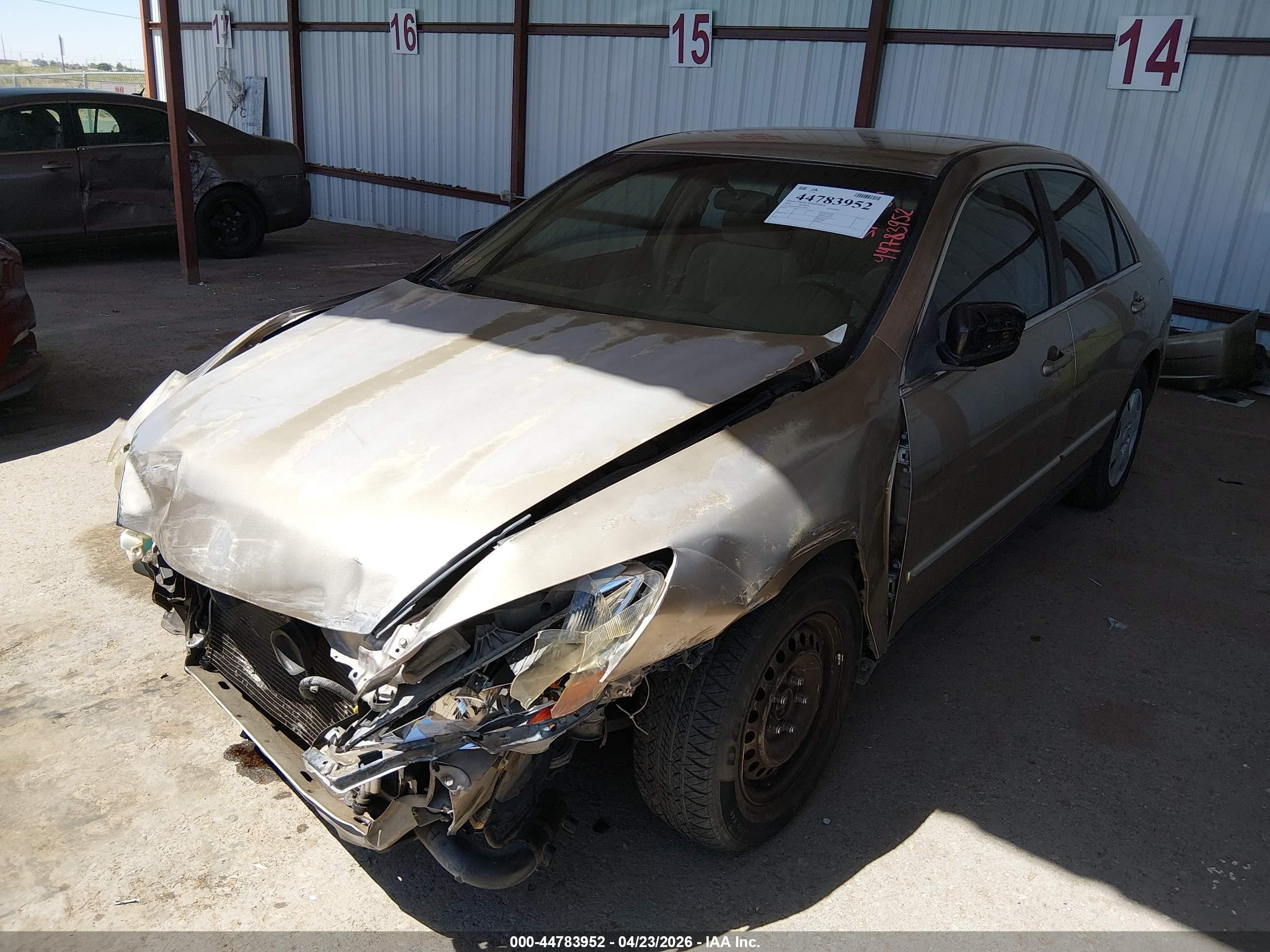 2005 Honda Accord 2.4 Lx Gold vin: JHMCM56425C000241