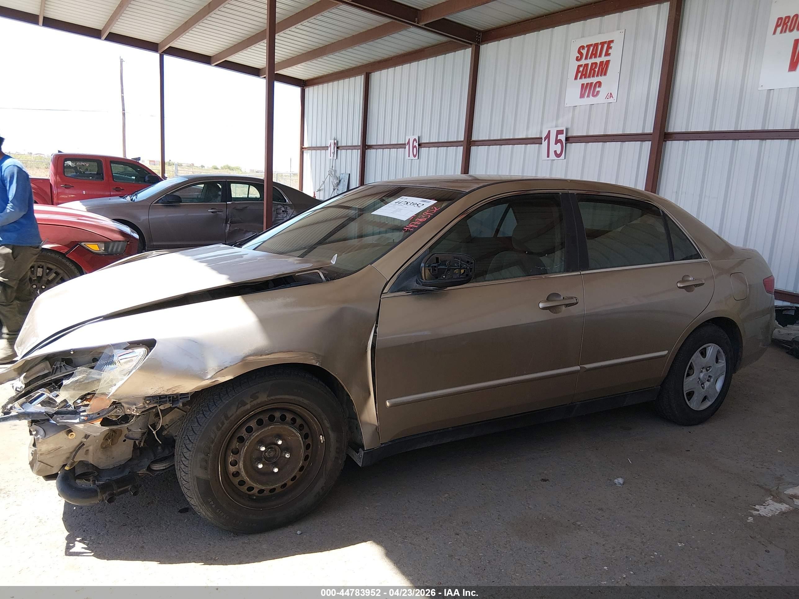 2005 Honda Accord 2.4 Lx Gold vin: JHMCM56425C000241