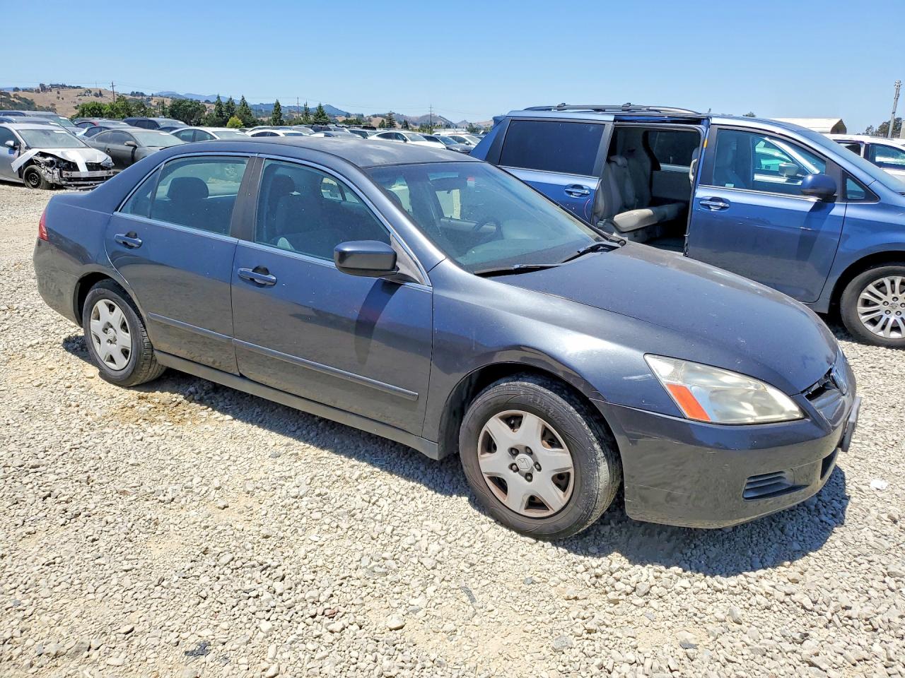 2006 Honda Accord Lx Charcoal vin: JHMCM56426C001889