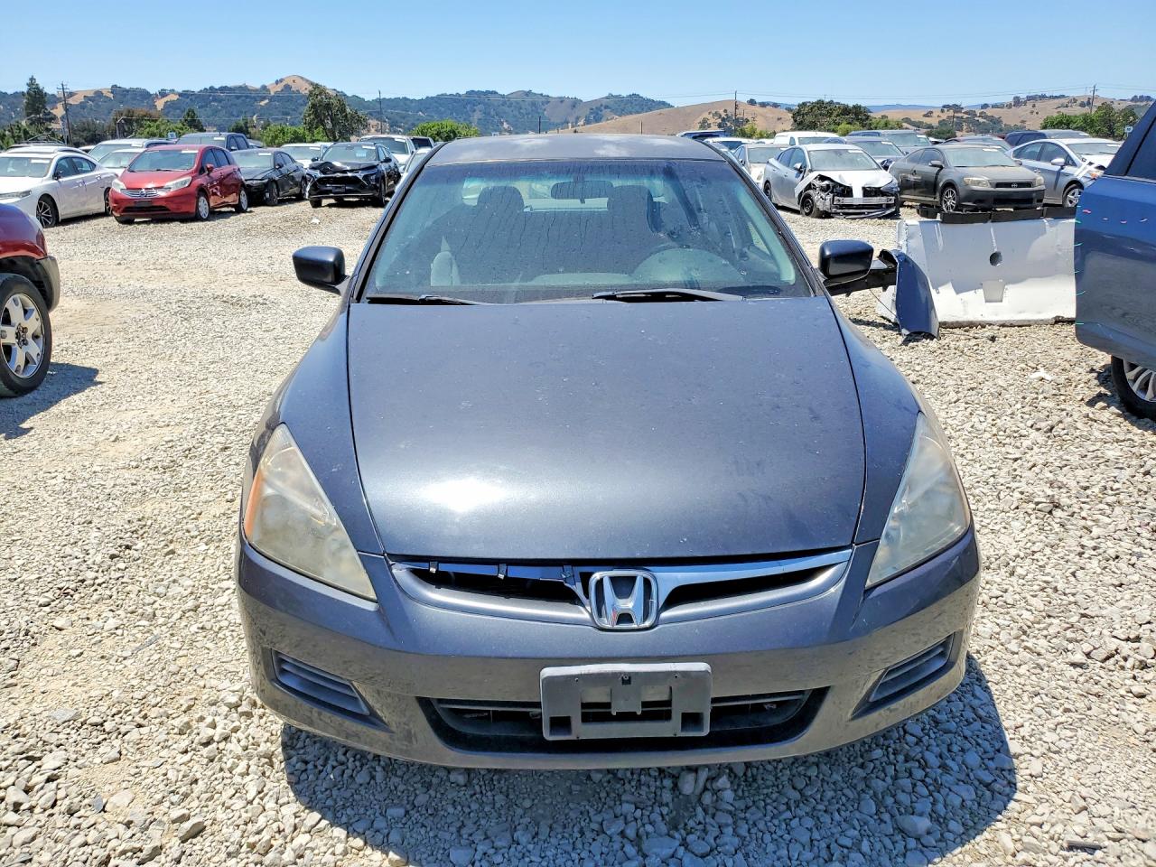 2006 Honda Accord Lx Charcoal vin: JHMCM56426C001889