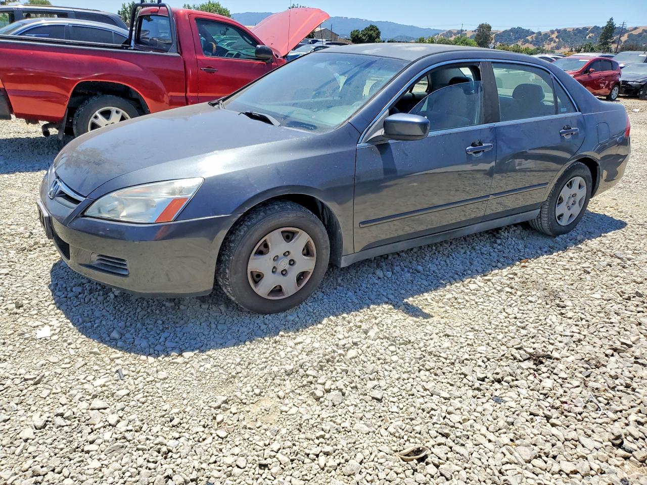 2006 Honda Accord Lx Charcoal vin: JHMCM56426C001889