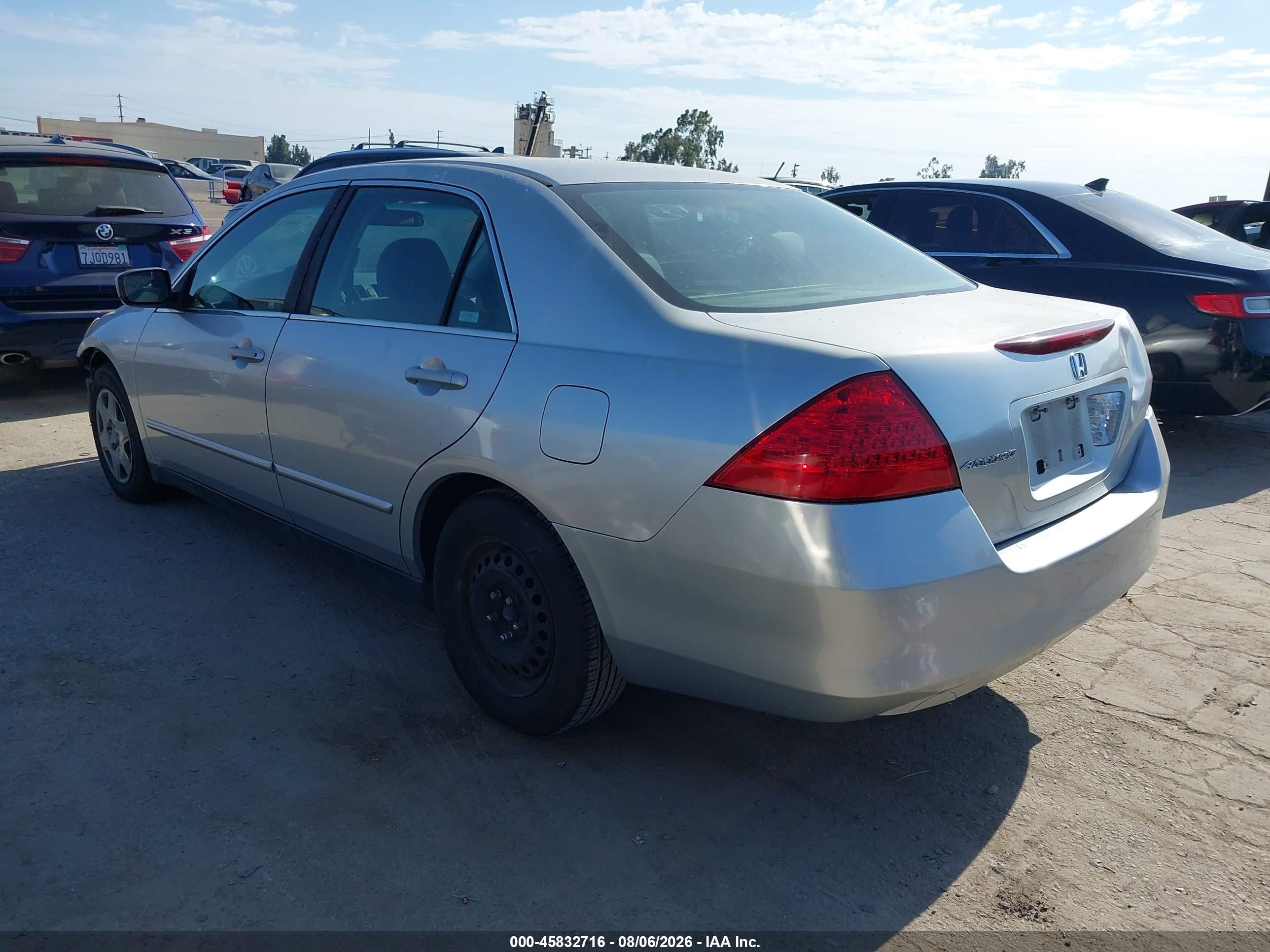 2006 Honda Accord 2.4 Lx Серебряный vin: JHMCM56426C010768