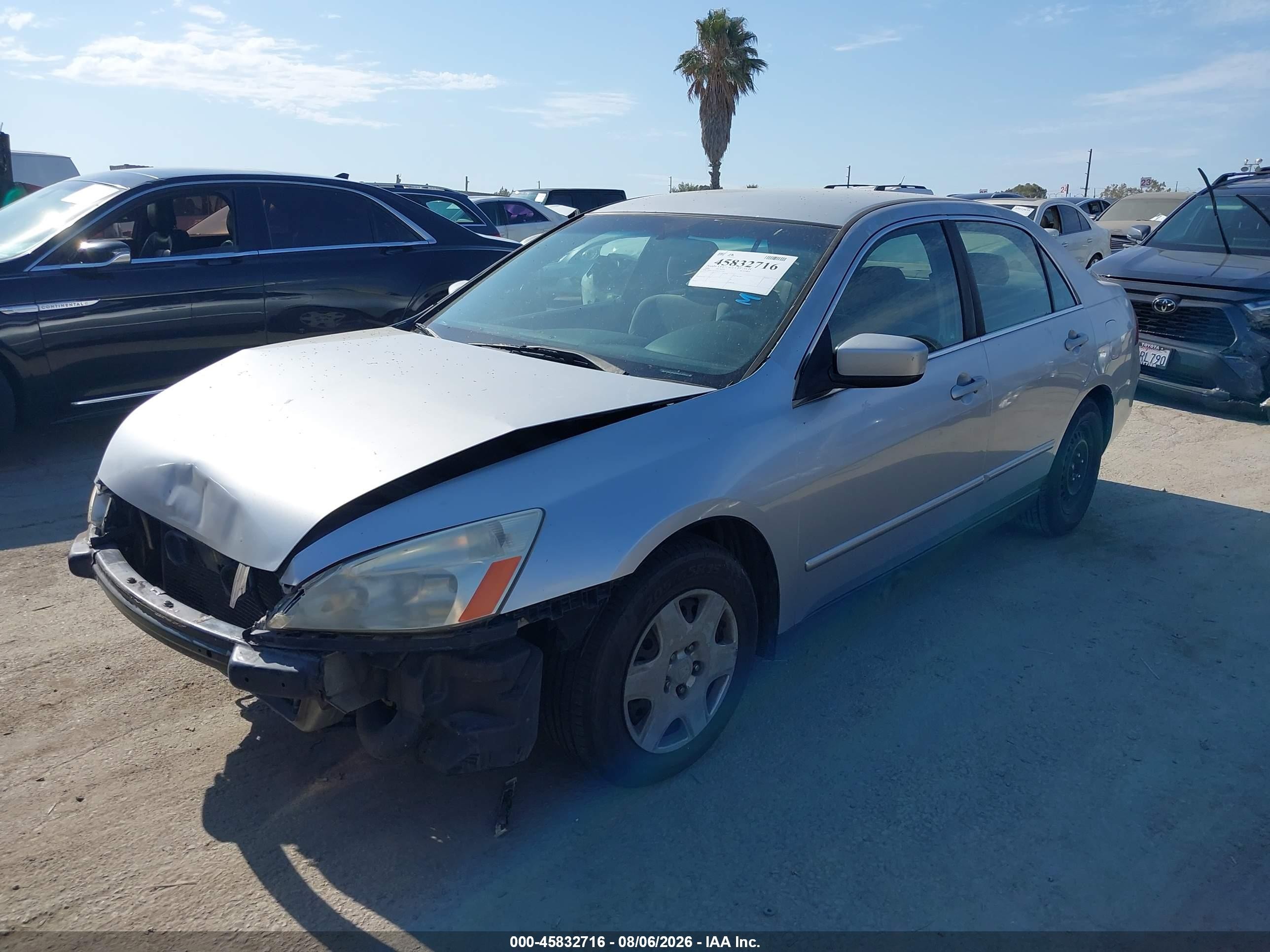 2006 Honda Accord 2.4 Lx Серебряный vin: JHMCM56426C010768