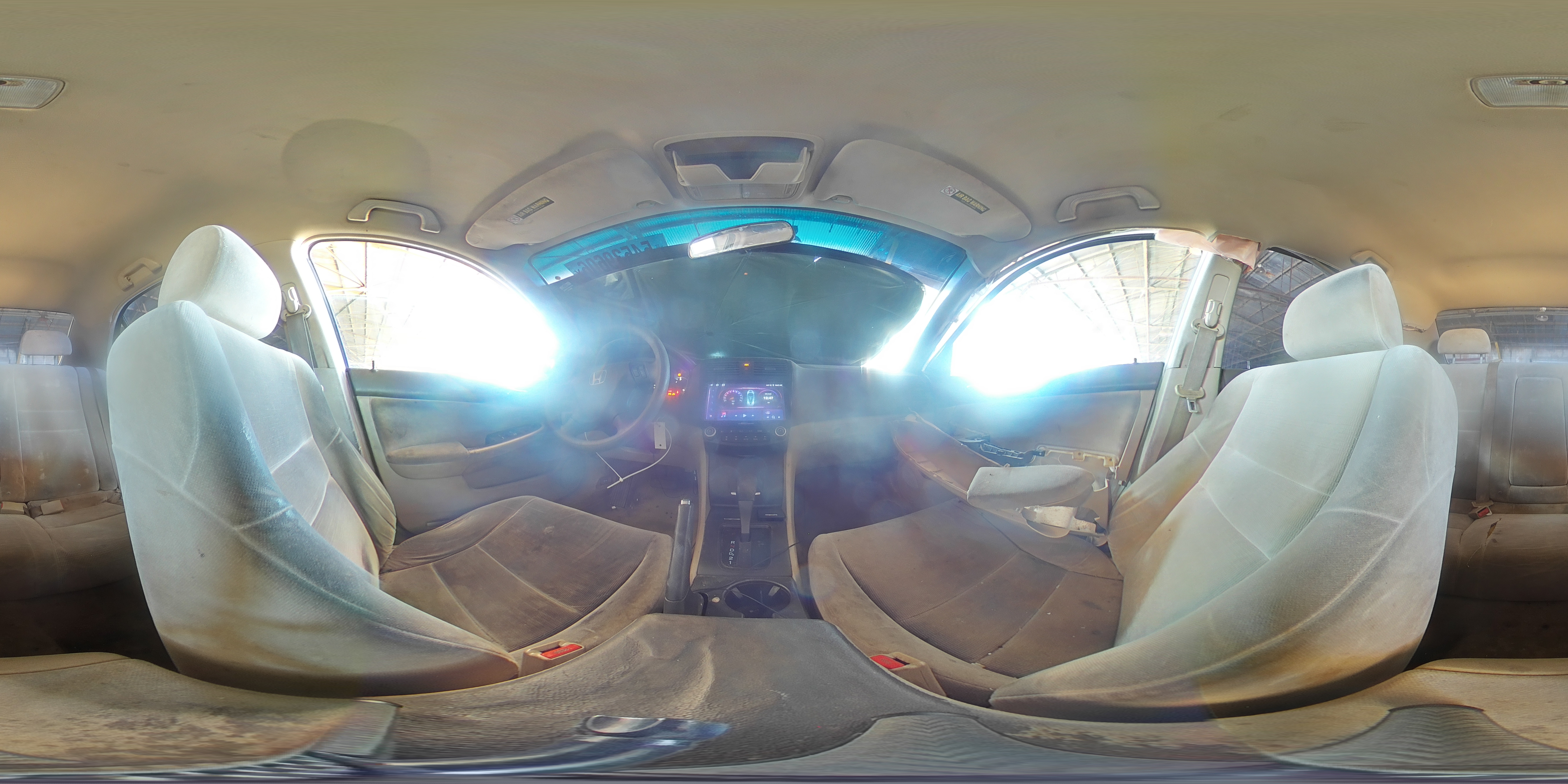 2007 Honda Accord Lx White vin: JHMCM56427C003496