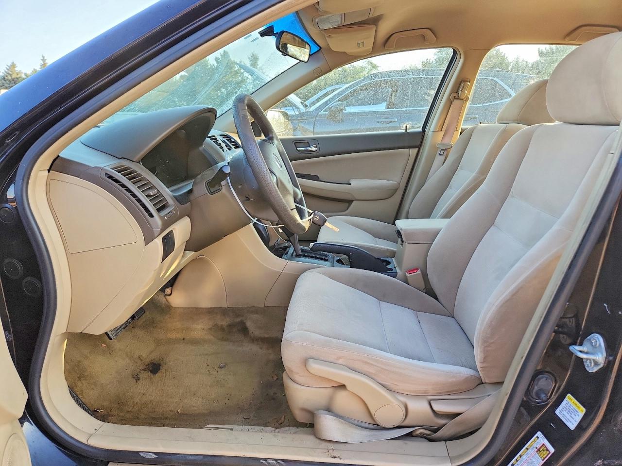 2007 Honda Accord Lx Black vin: JHMCM56427C017219