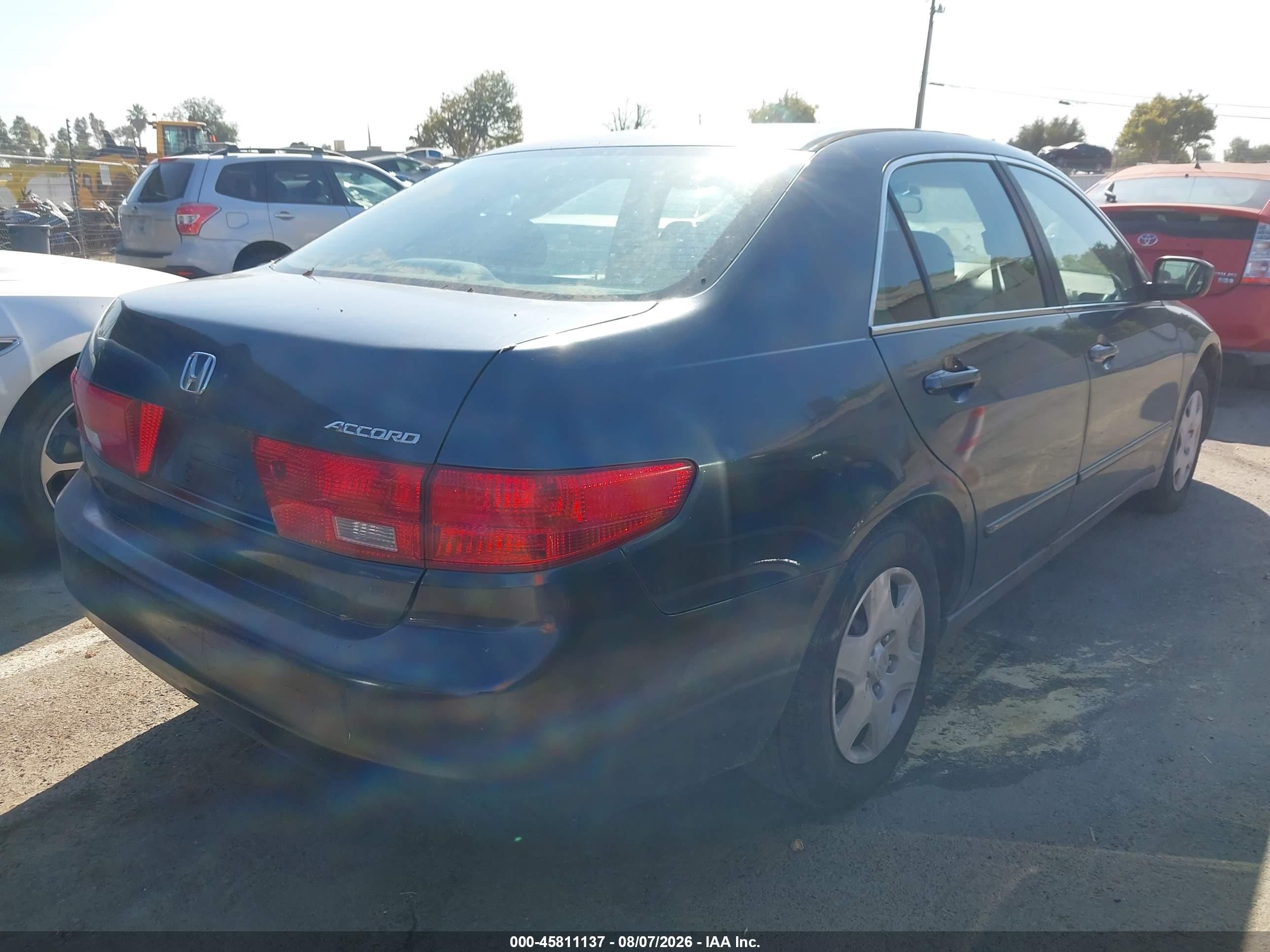 2005 Honda Accord 2.4 Lx Gray vin: JHMCM56435C006923
