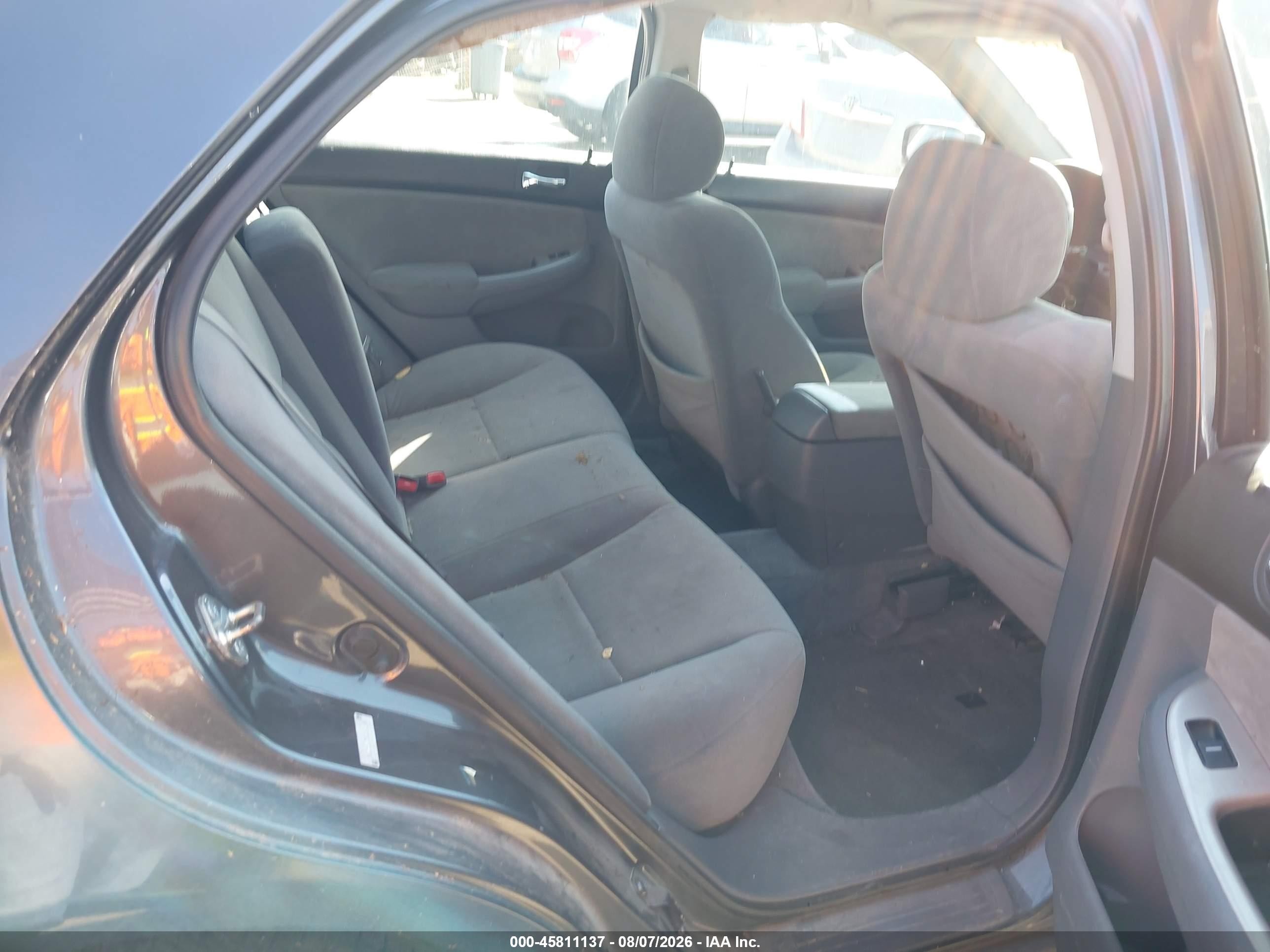 2005 Honda Accord 2.4 Lx Gray vin: JHMCM56435C006923