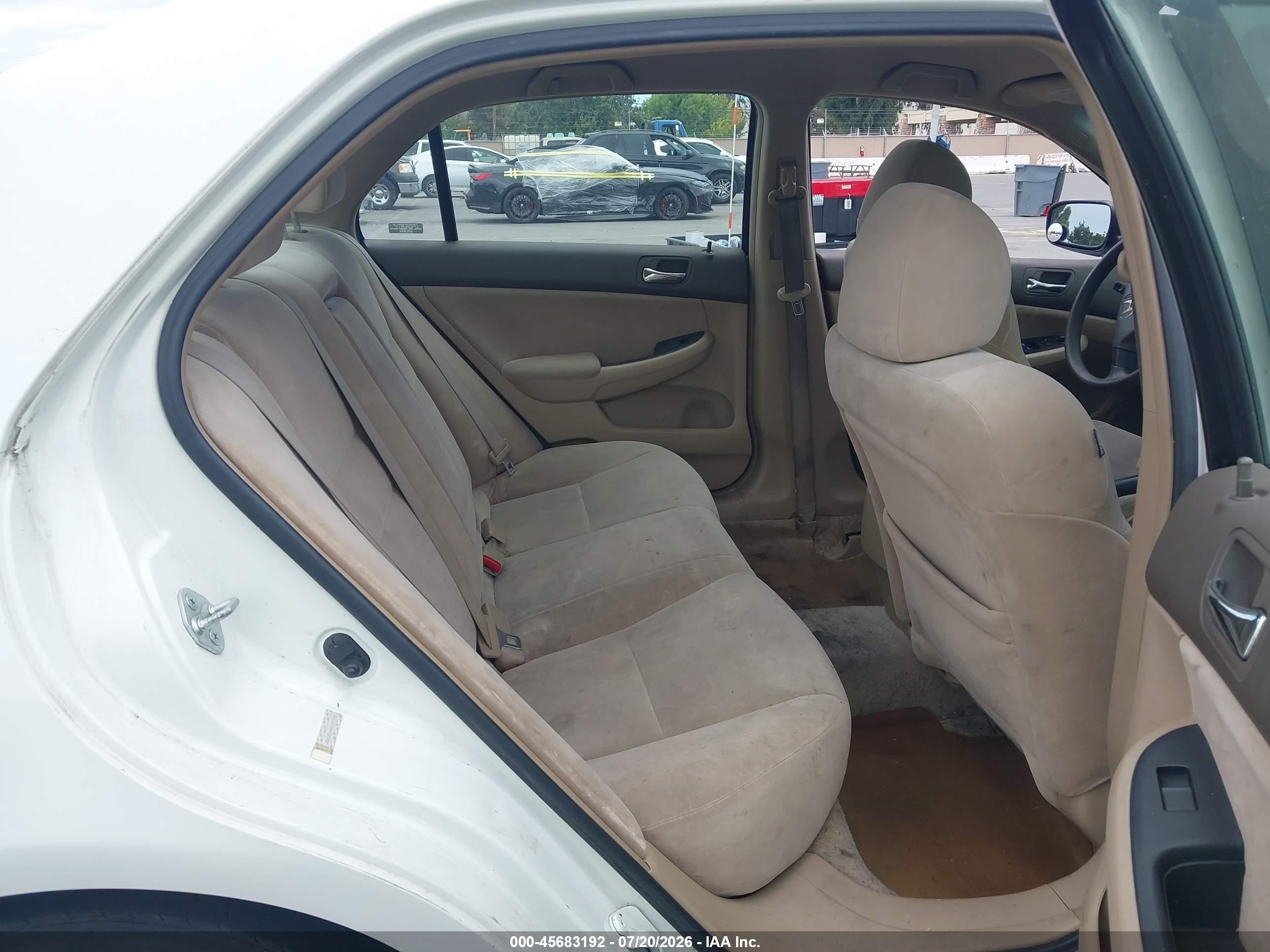 2006 Honda Accord 2.4 Lx Белый vin: JHMCM56446C001098