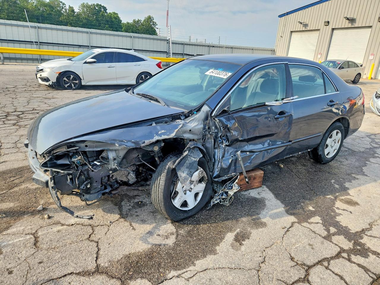 2006 Honda Accord Lx Charcoal vin: JHMCM56466C008456