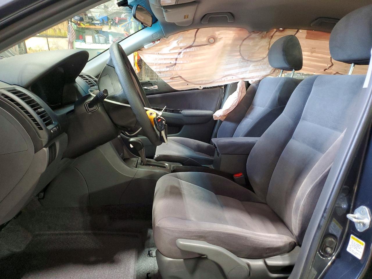 2006 Honda Accord Lx Gray vin: JHMCM56476C002066
