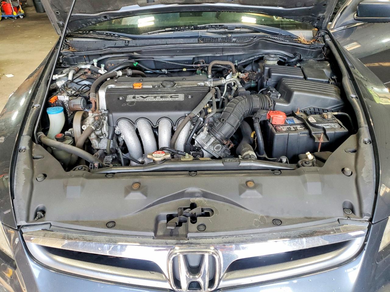 2006 Honda Accord Lx Gray vin: JHMCM56476C002066